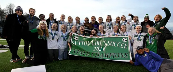 Sutton Division 5 Girls Soccer champion 2021