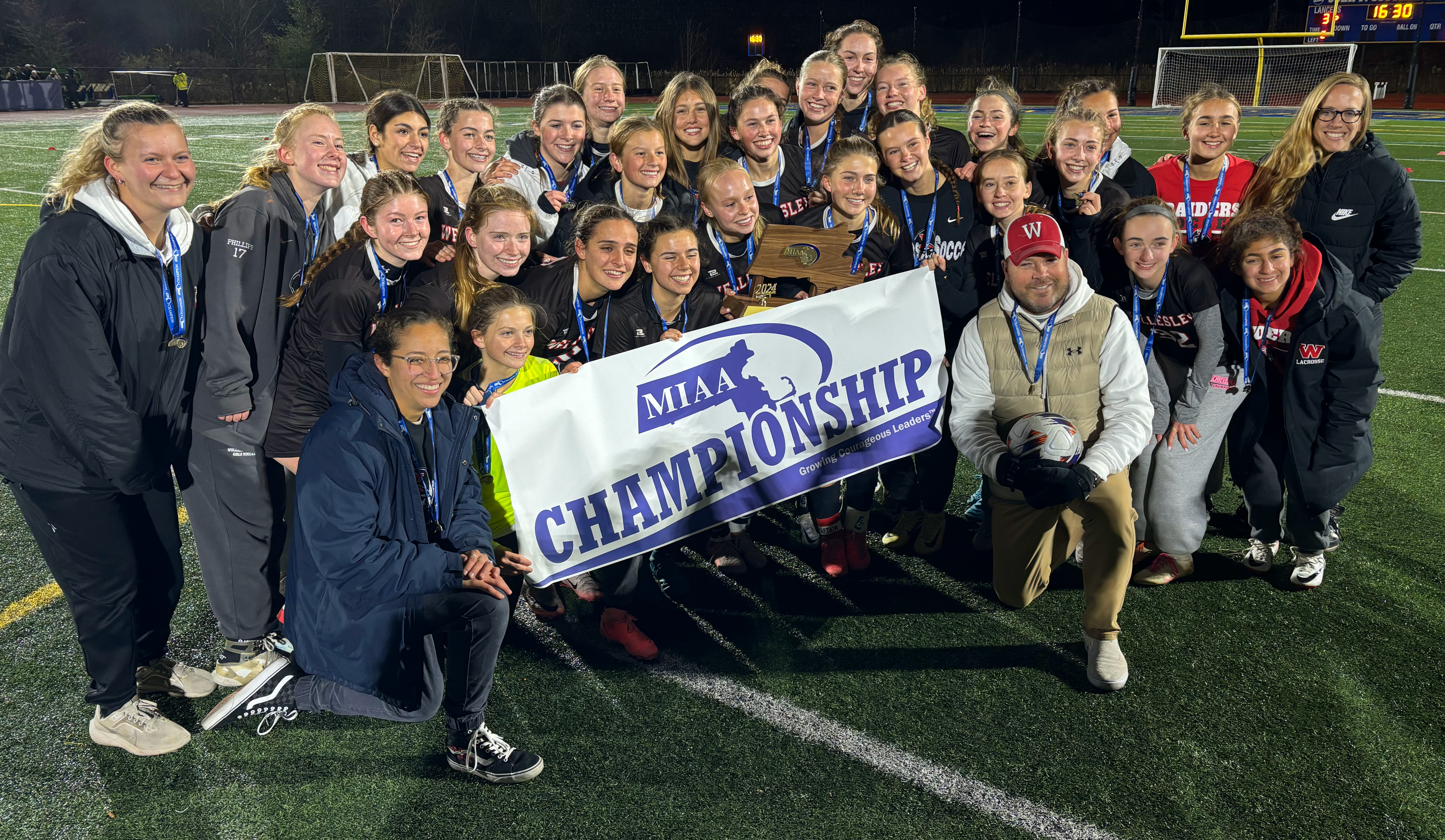 Wellesley Division 1 Girls Soccer champion 2024