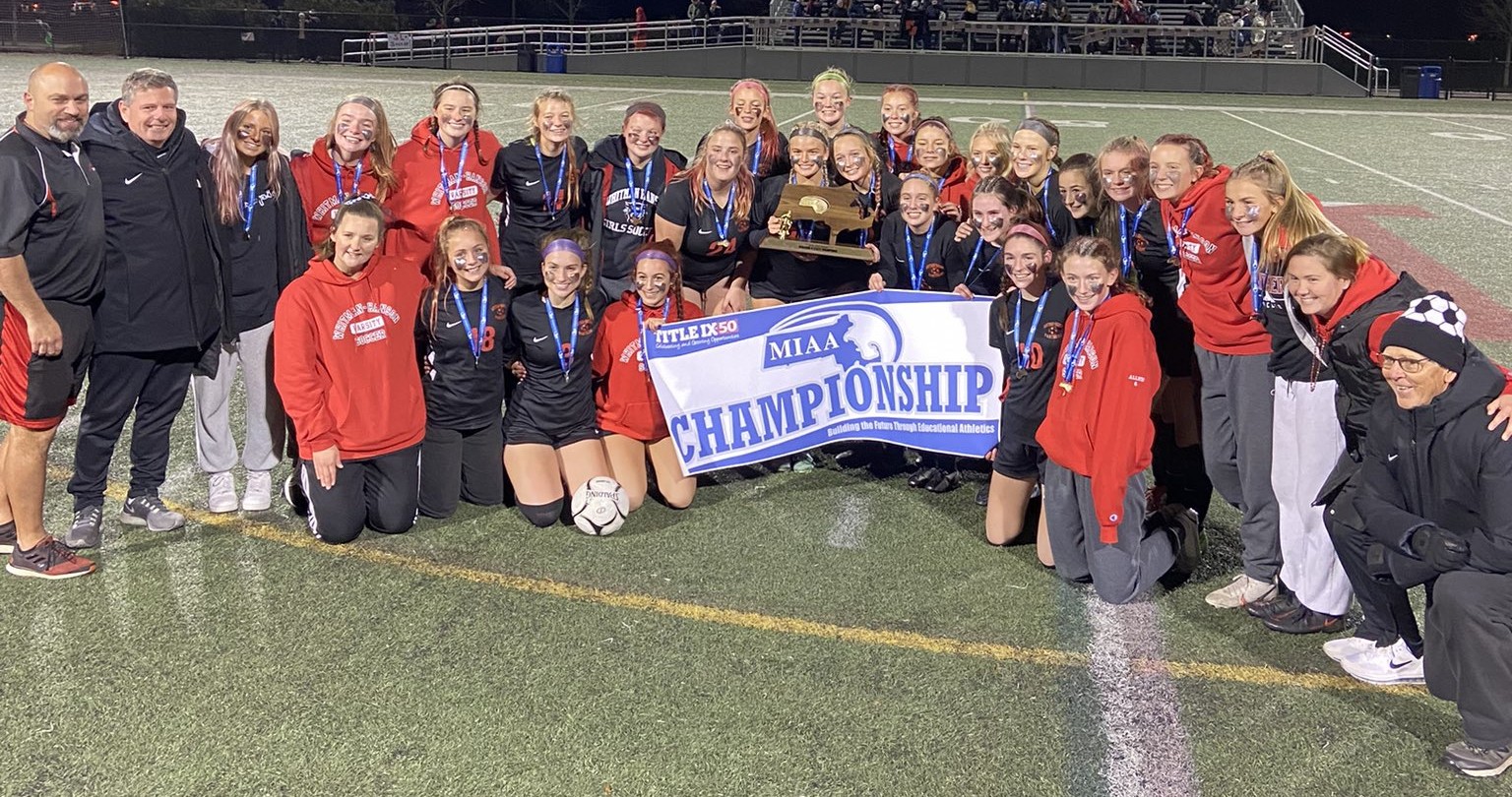 Whitman-Hanson Division 2 Girls Soccer champion 2021