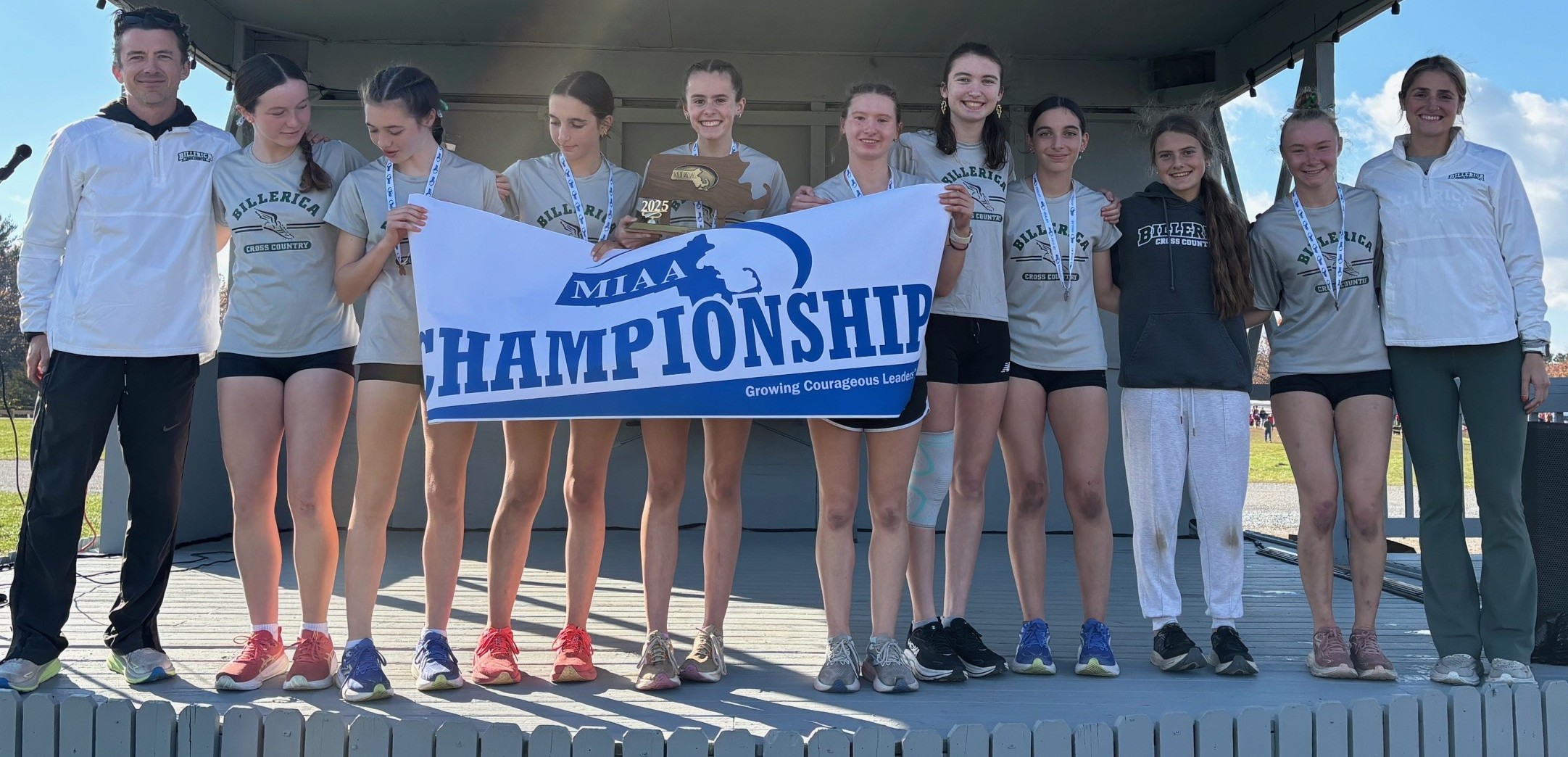 Billerica Division 1C Girls Cross Country champion 2025