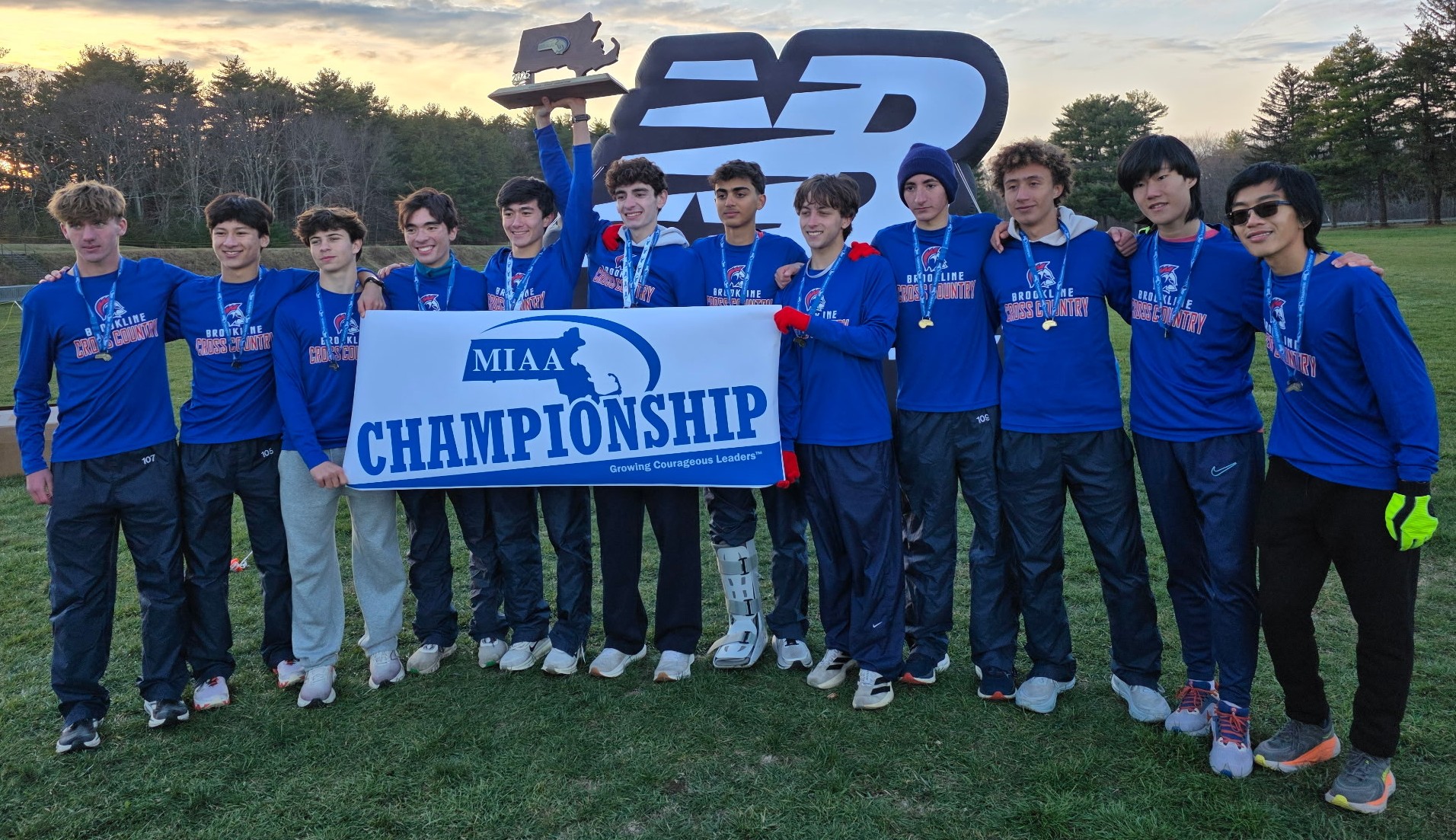 Brookline Division 1 Boys Cross Country champion 2025