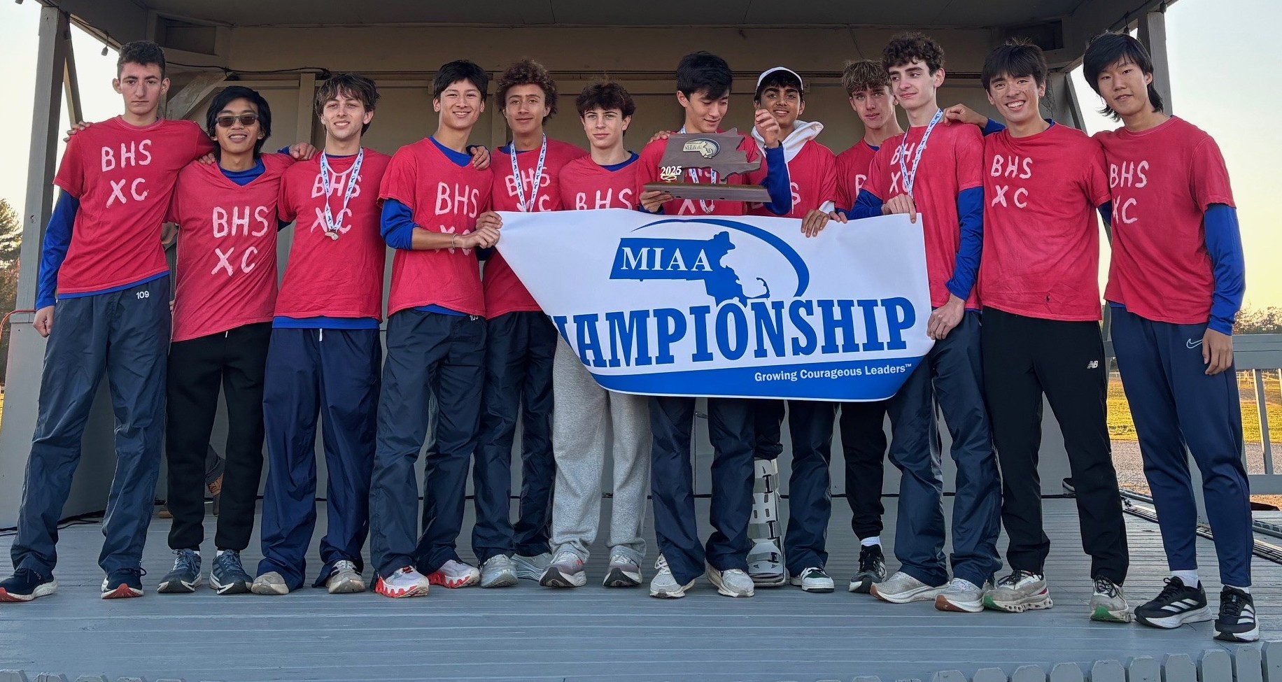 Brookline Division 1A Boys Cross Country champion 2025