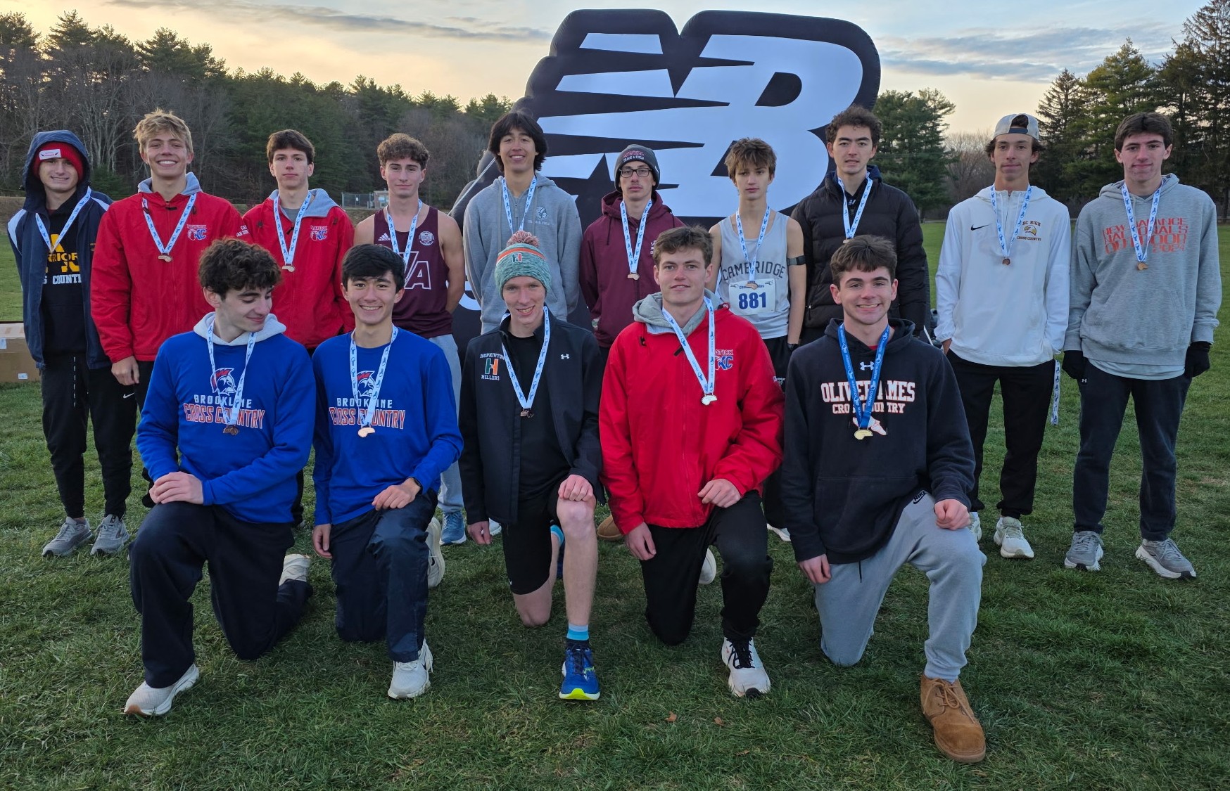 2025 Division 1 Boys Cross Country medalists