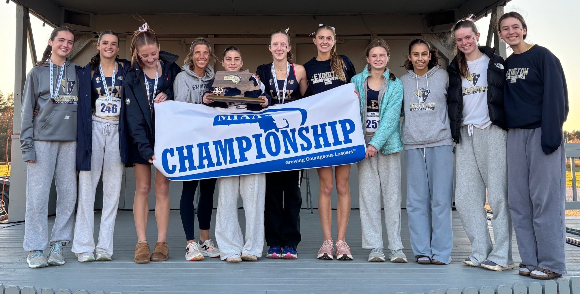 Lexington Division 1A Girls Cross Country champion 2025