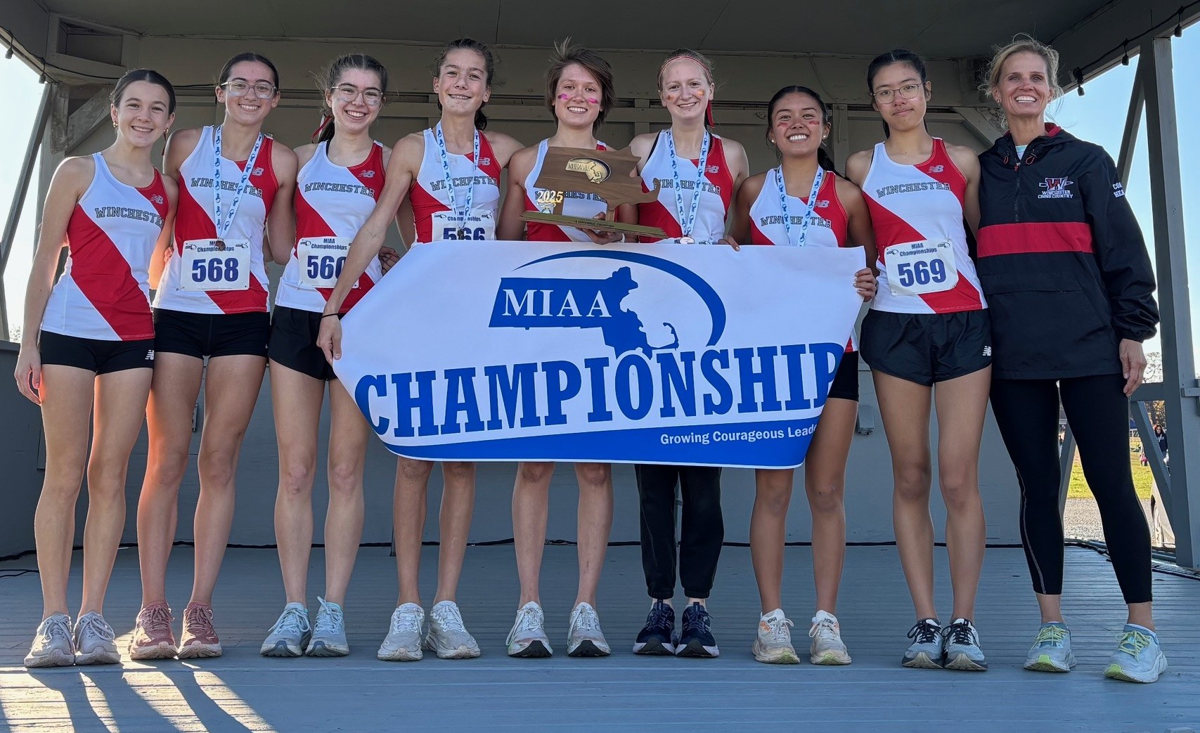 Winchester Division 1B Girls Cross Country champion 2025