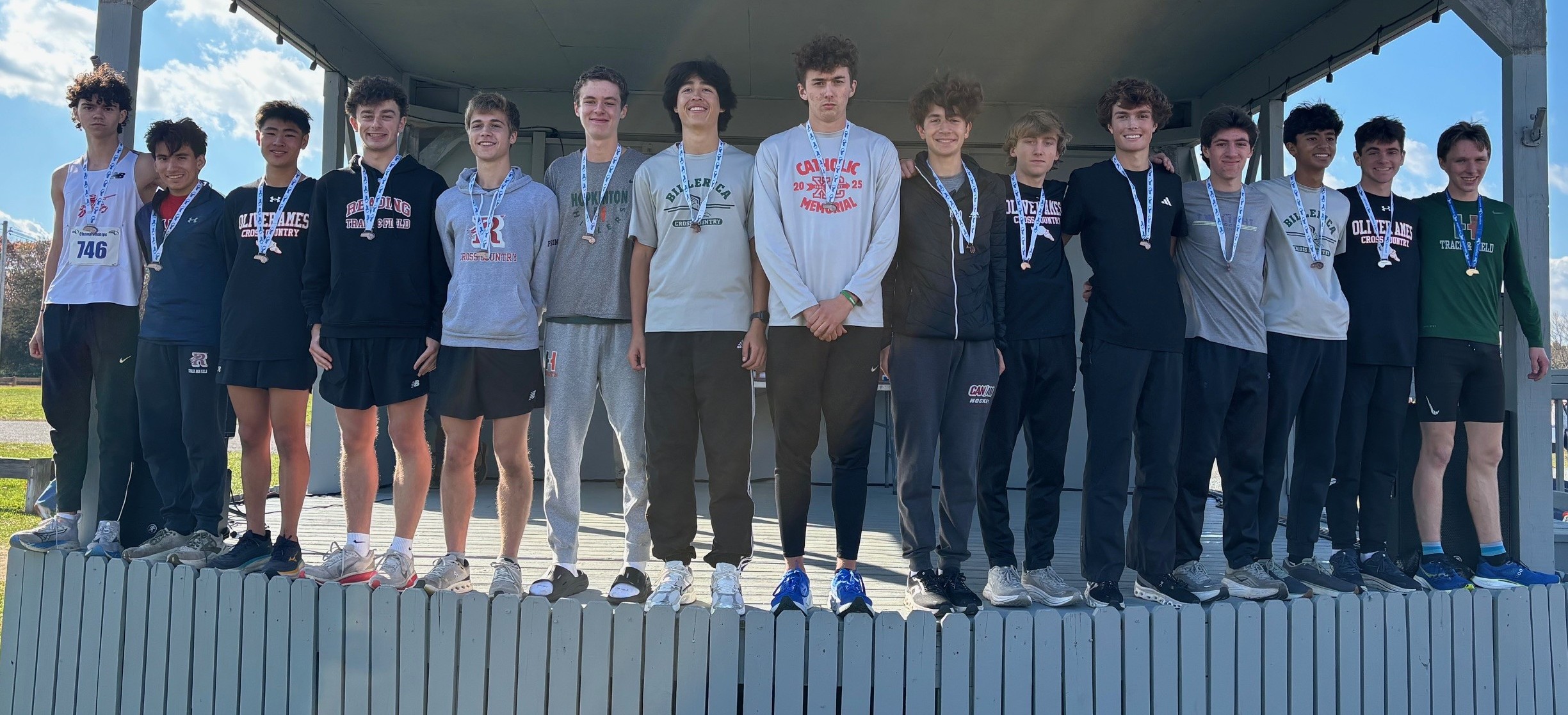 2025 Division 1C Boys Cross Country medalists