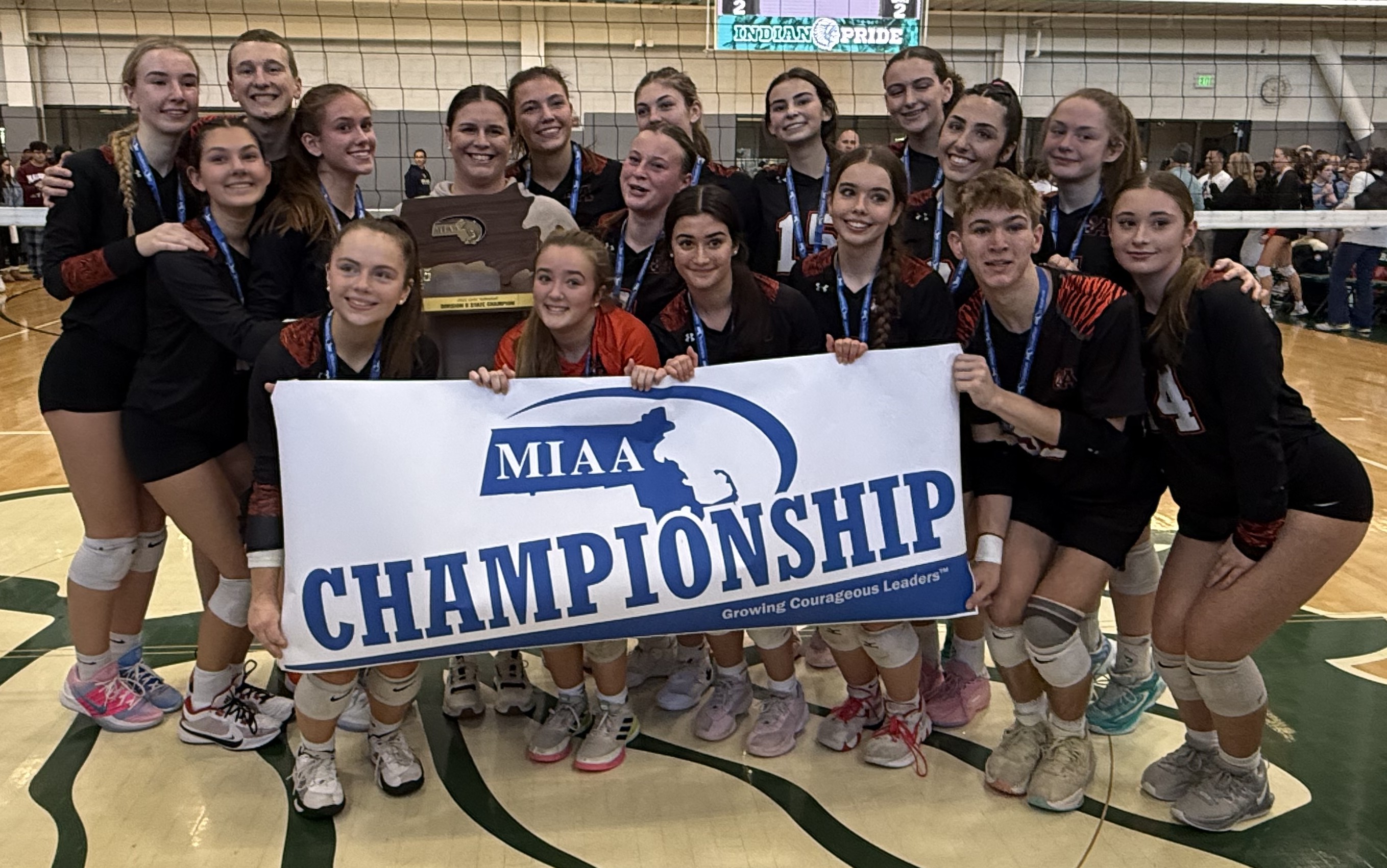 Oliver Ames Division 2 Fall Volleyball champion 2025