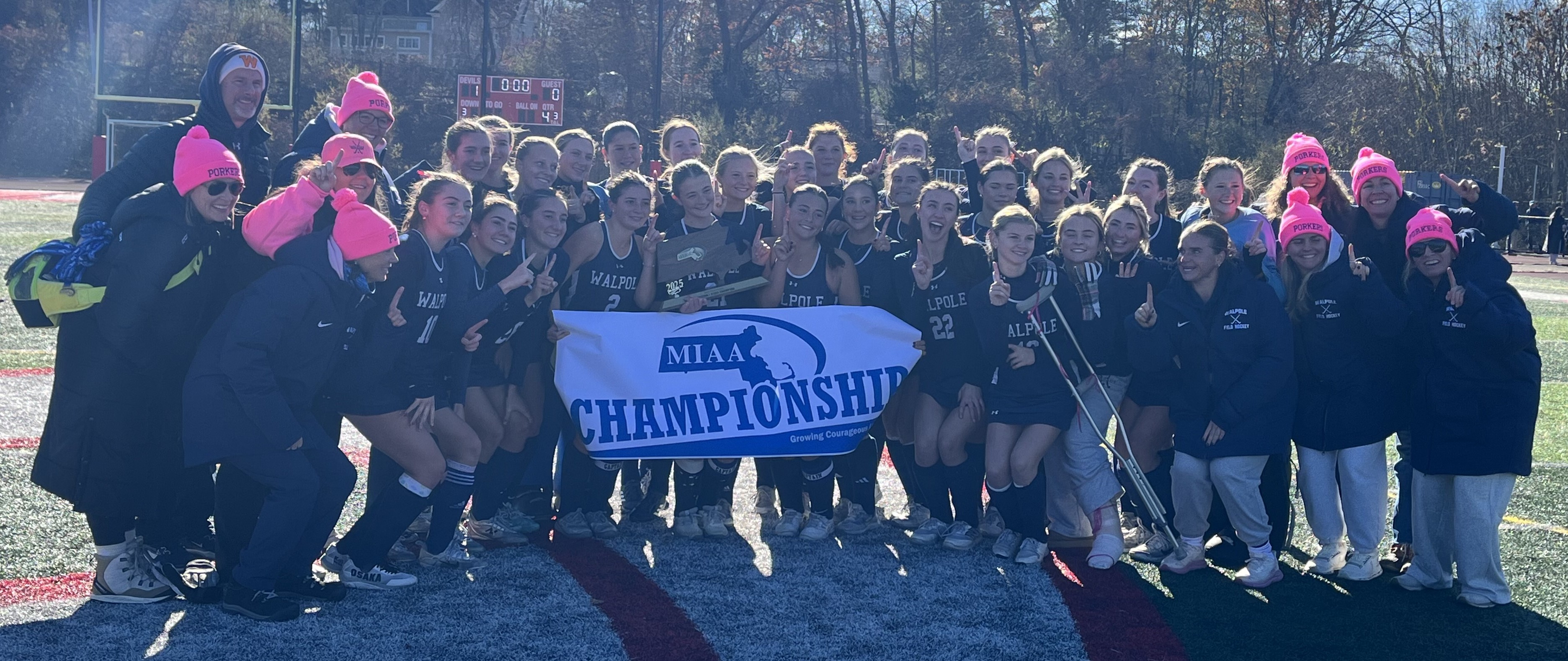 Walpole Division 1 Field Hockey champion 2025