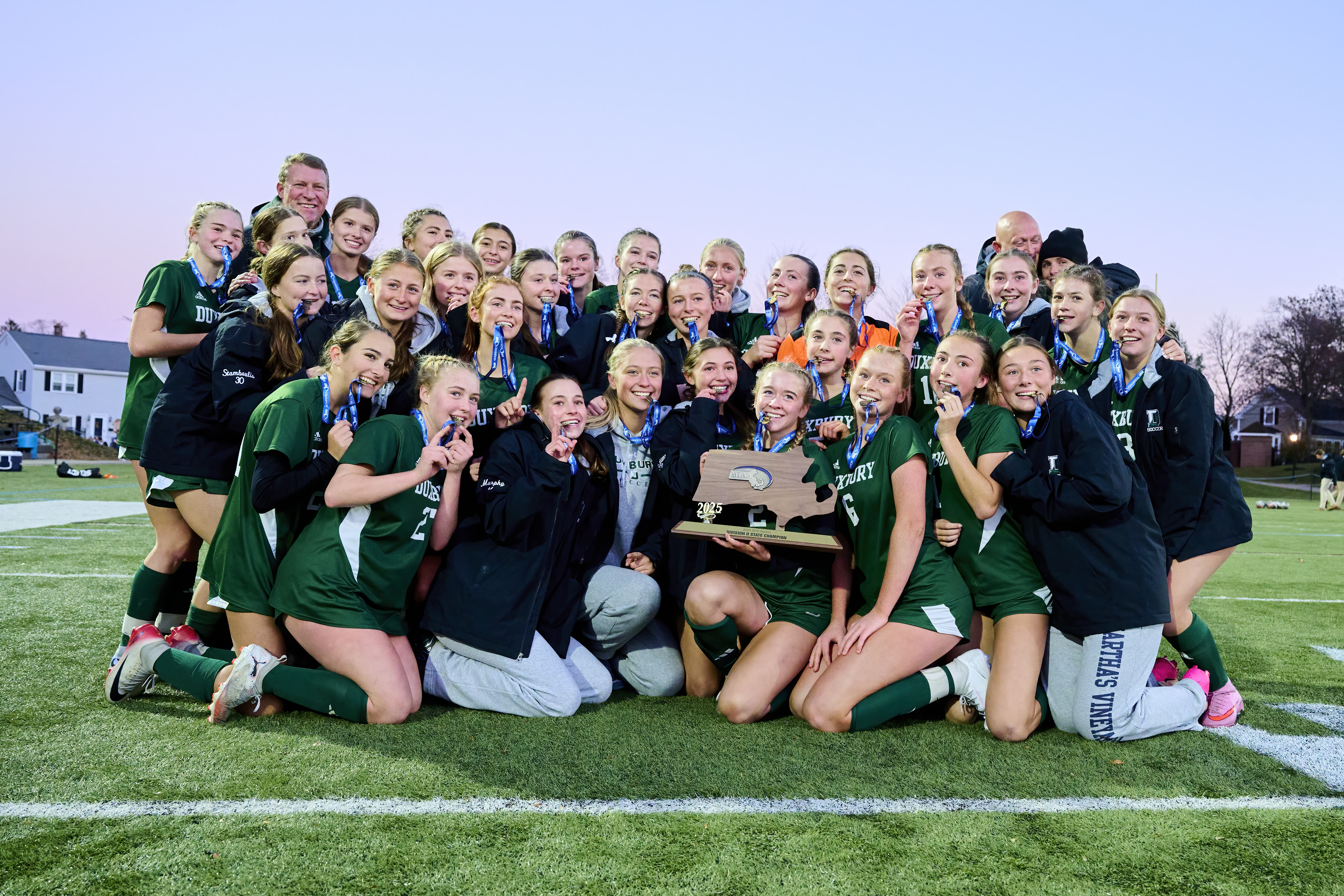 Duxbury Division 2 Girls Soccer champion 2025