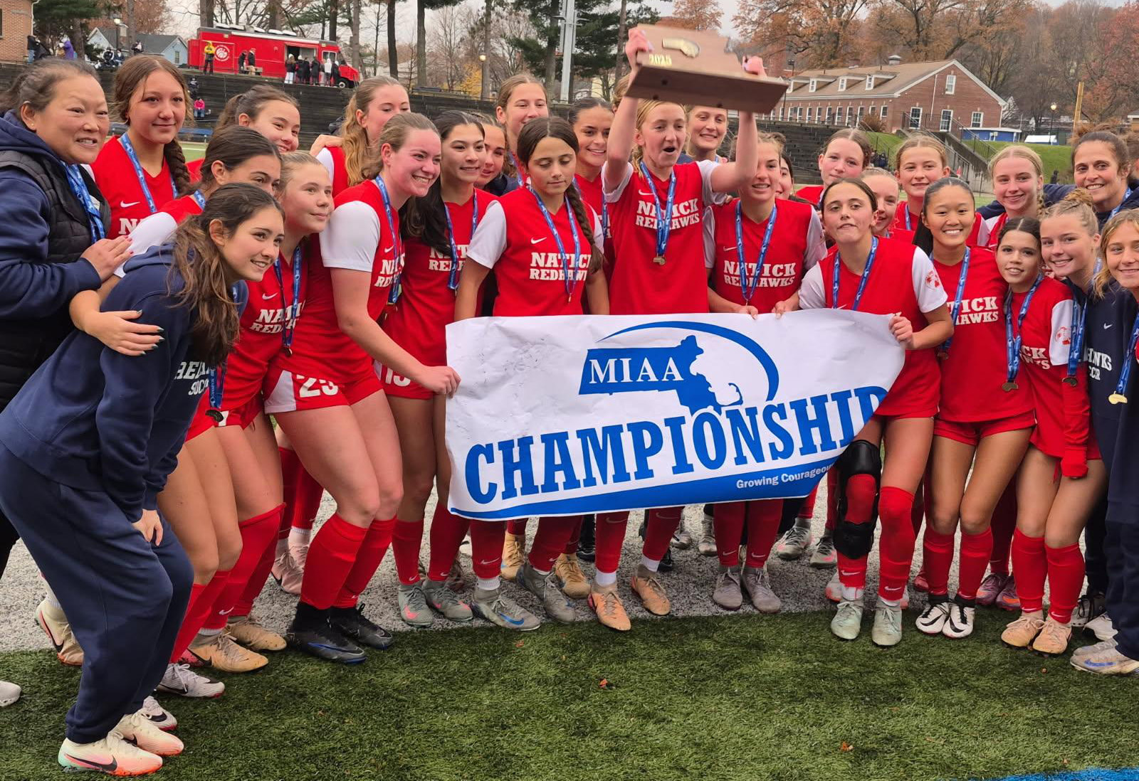Natick Division 1 Girls Soccer champion 2025