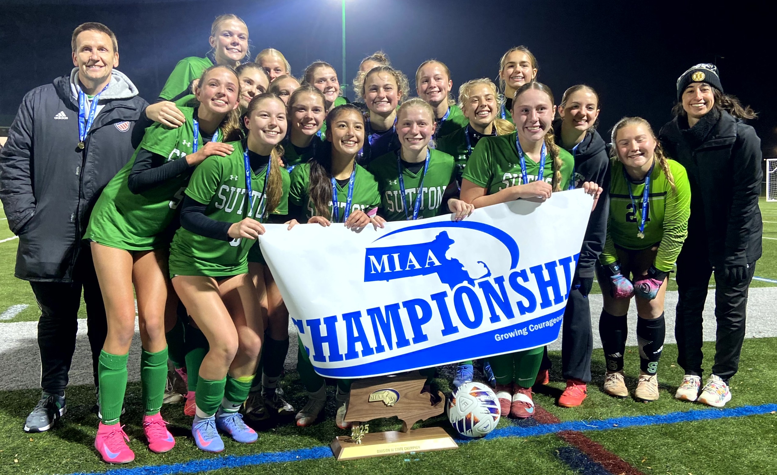 Sutton Division 4 Girls Soccer champion 2025