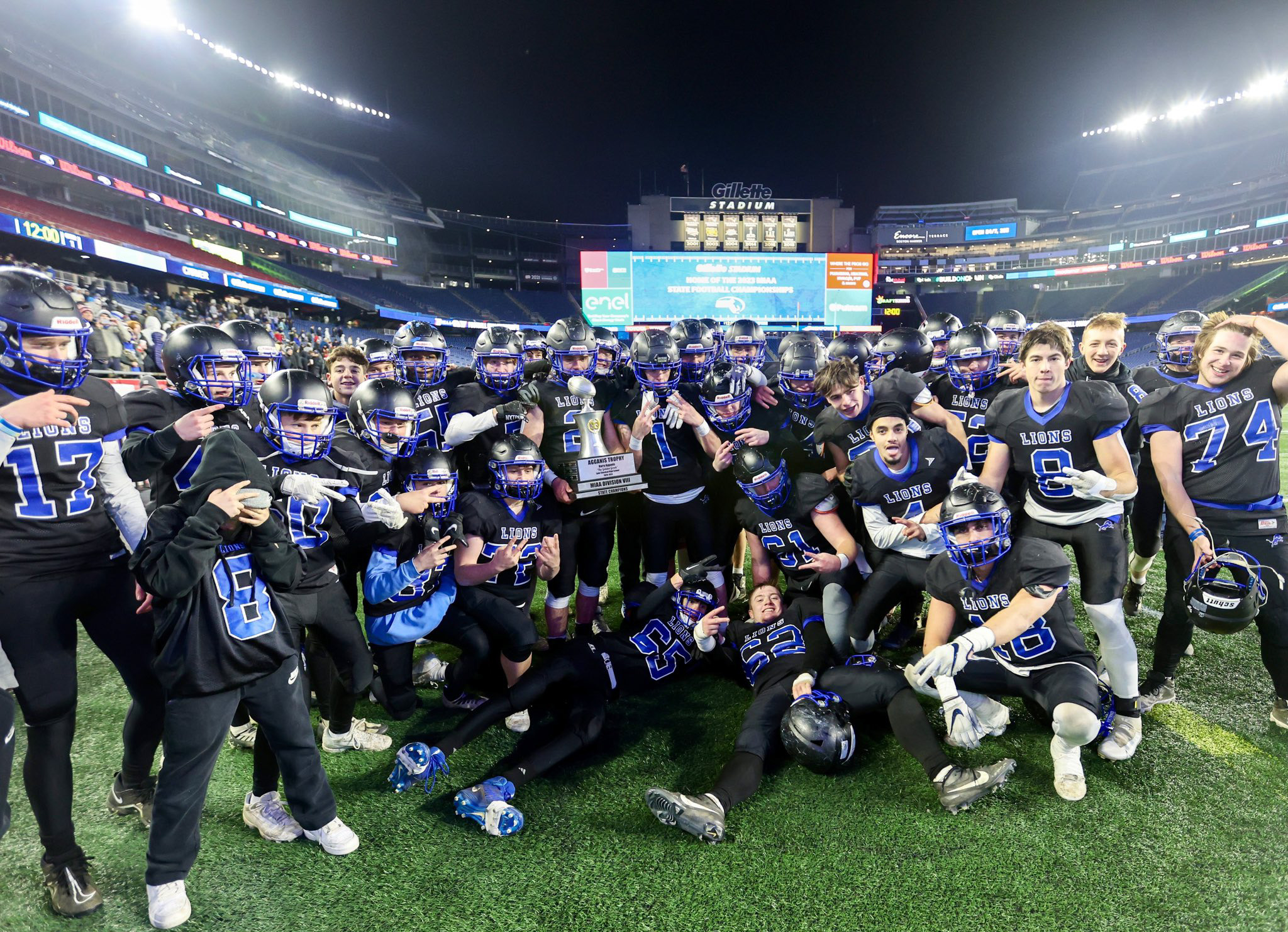 West Boylston Division 8 football champion 2023