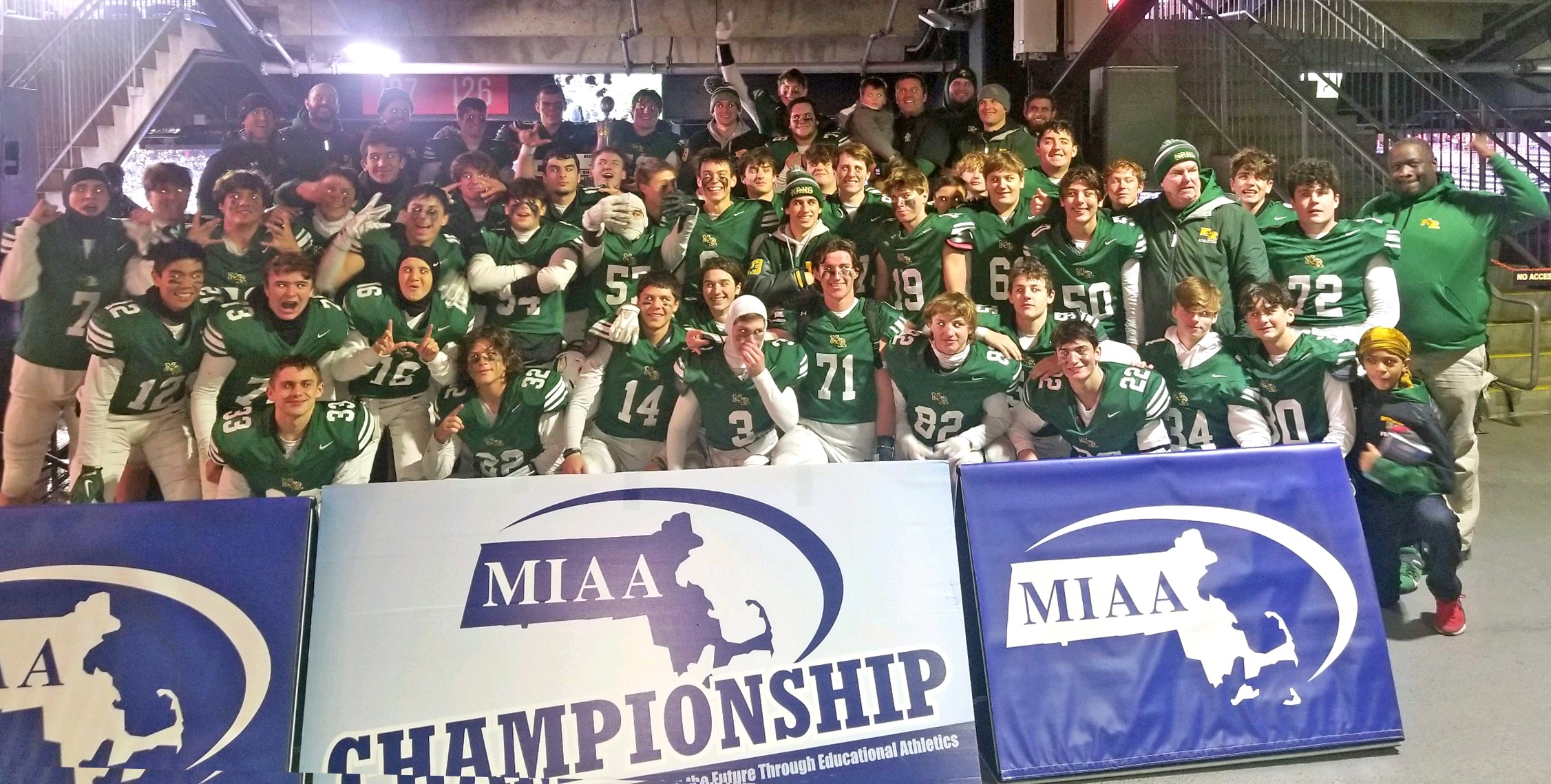 North Reading Division 5 Football champion 2022