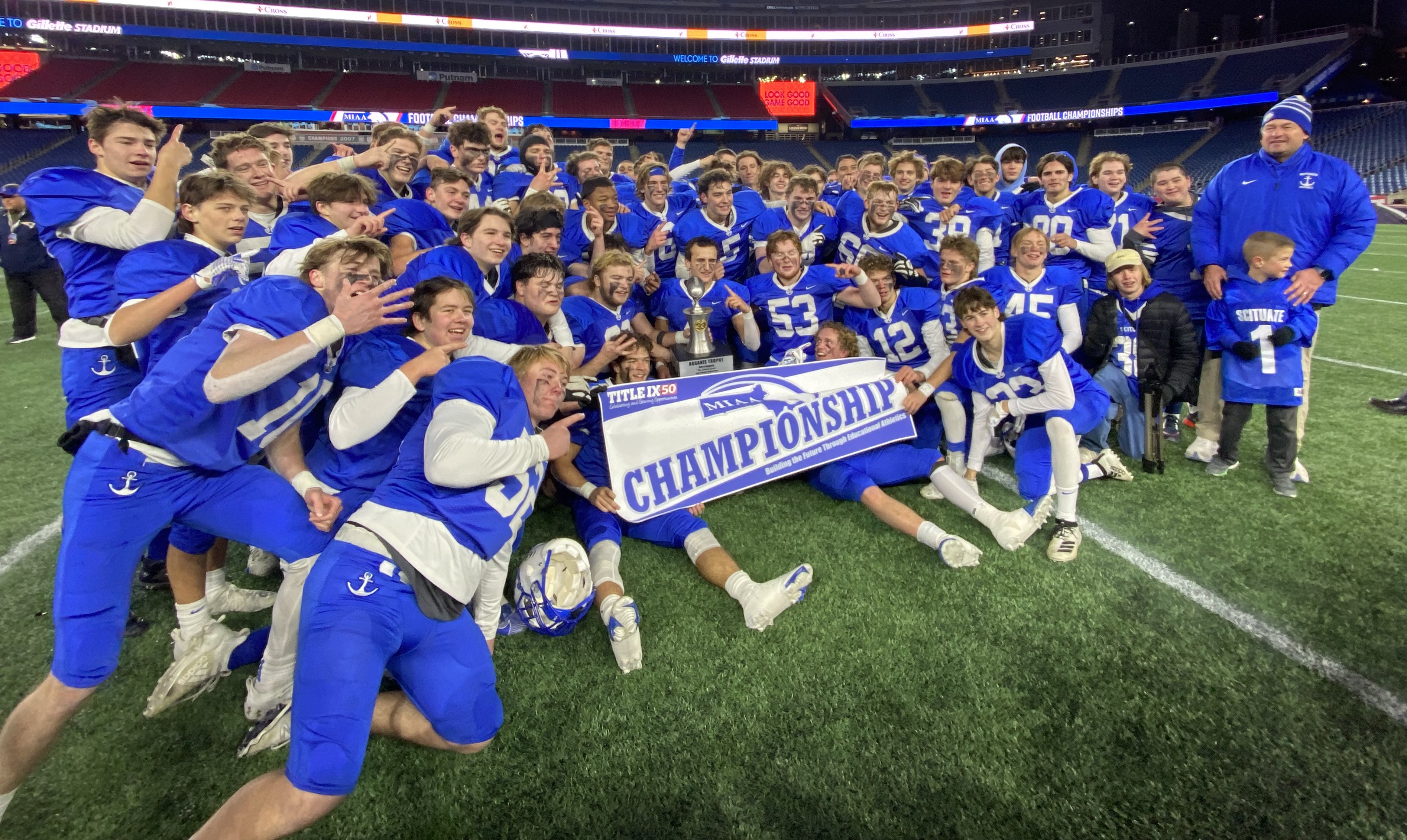 Scituate Division 4 football champion 2021