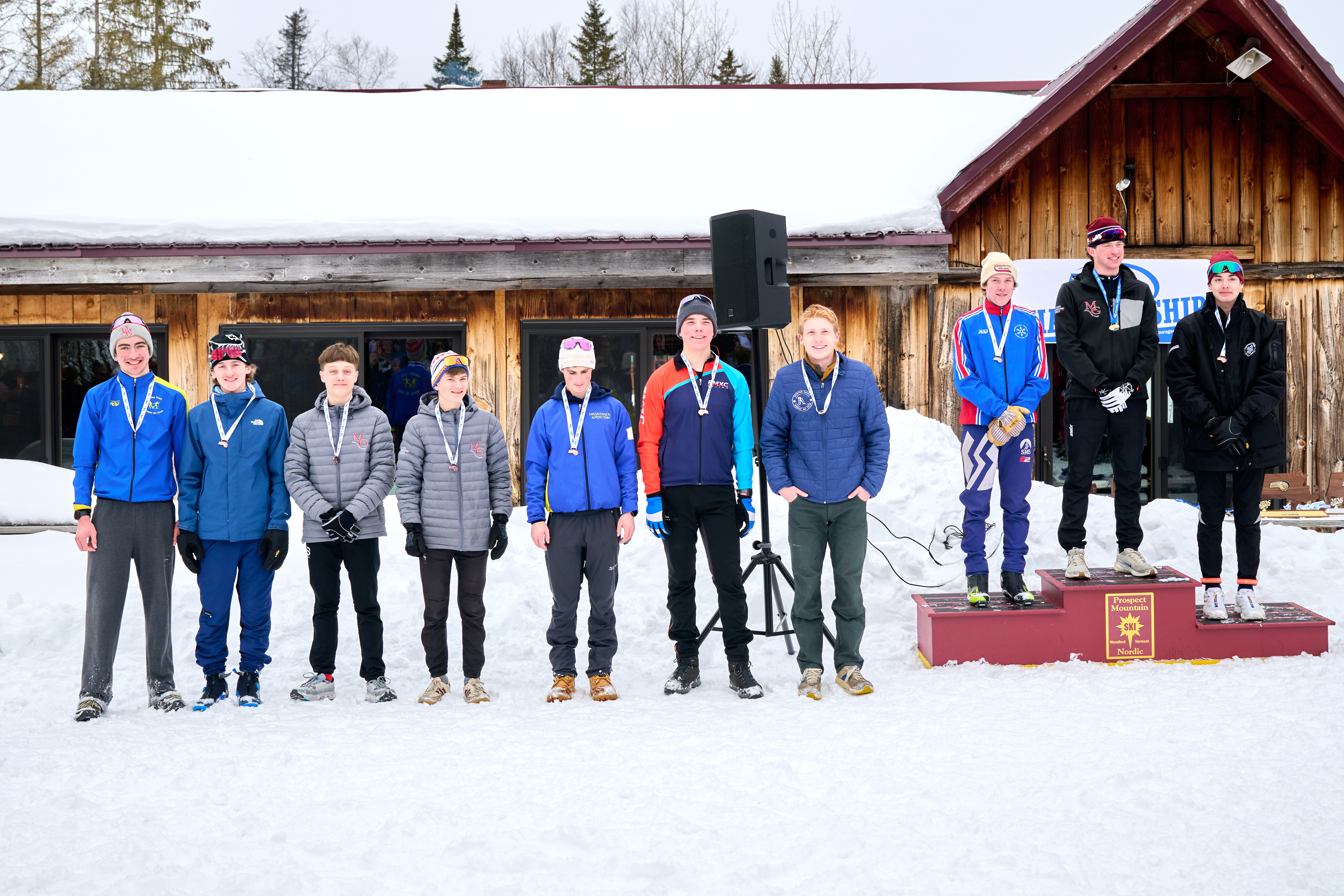 2026 Nordic Ski top 10 boys finishers