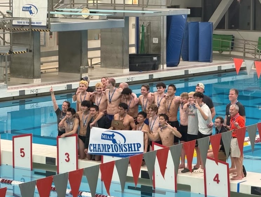 Wayland Division 2 Boys Swimming champion 2026