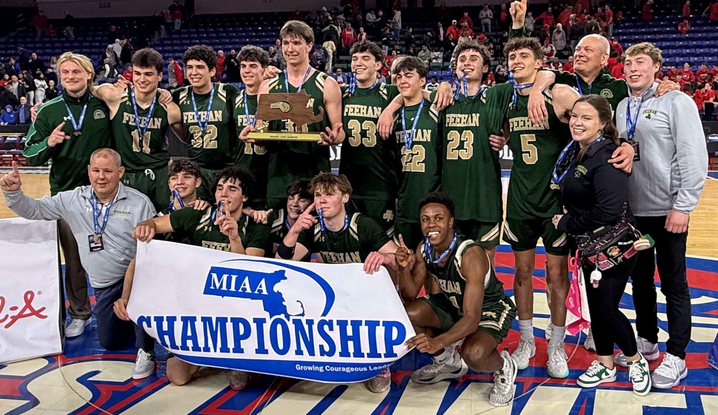 Bishop Feehan Division 1 Boys Basketball champion 2026