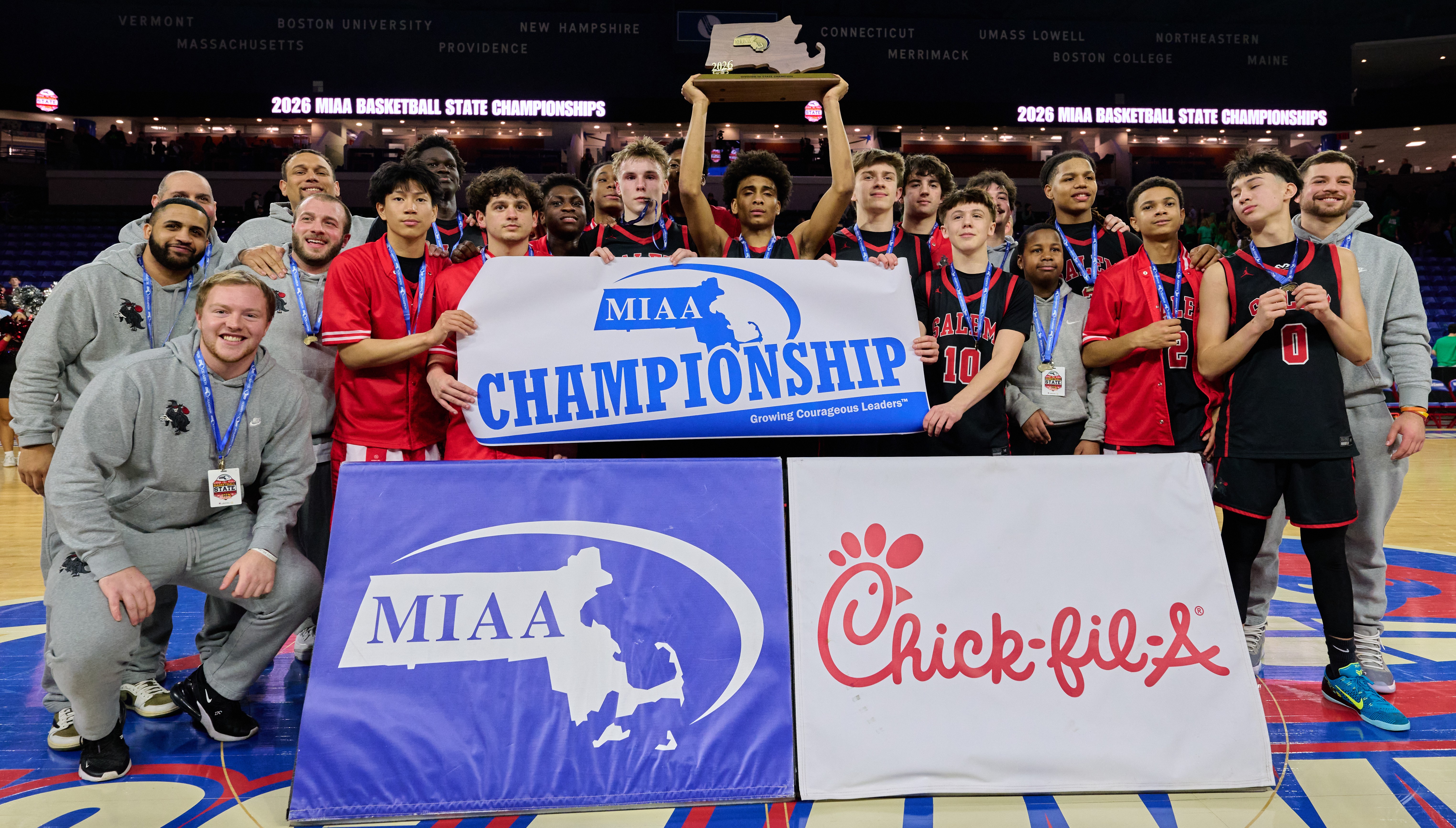 Salem Division 3 Boys Basketball champion 2026