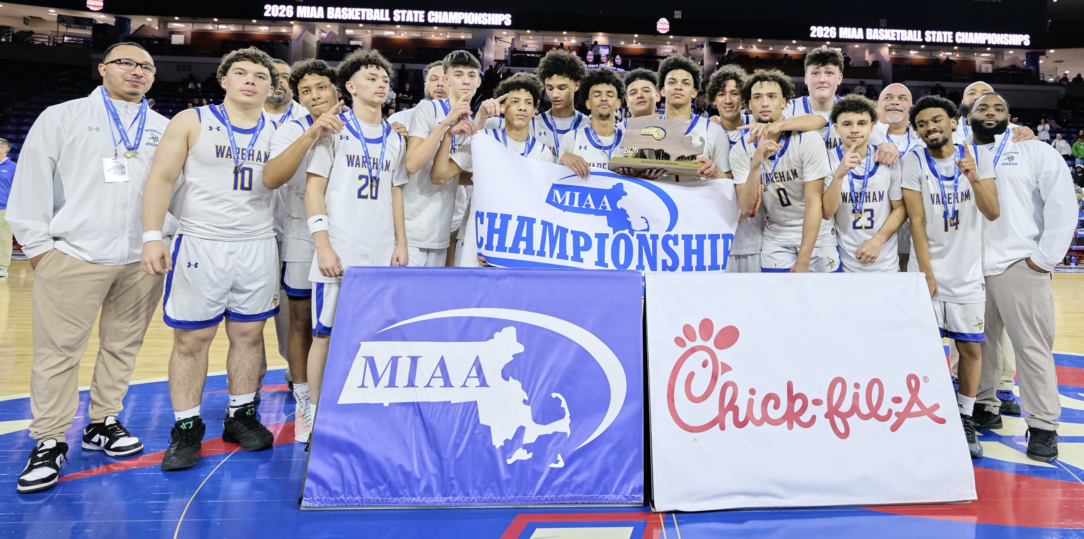 Wareham Division 4 Boys Basketball champion 2026
