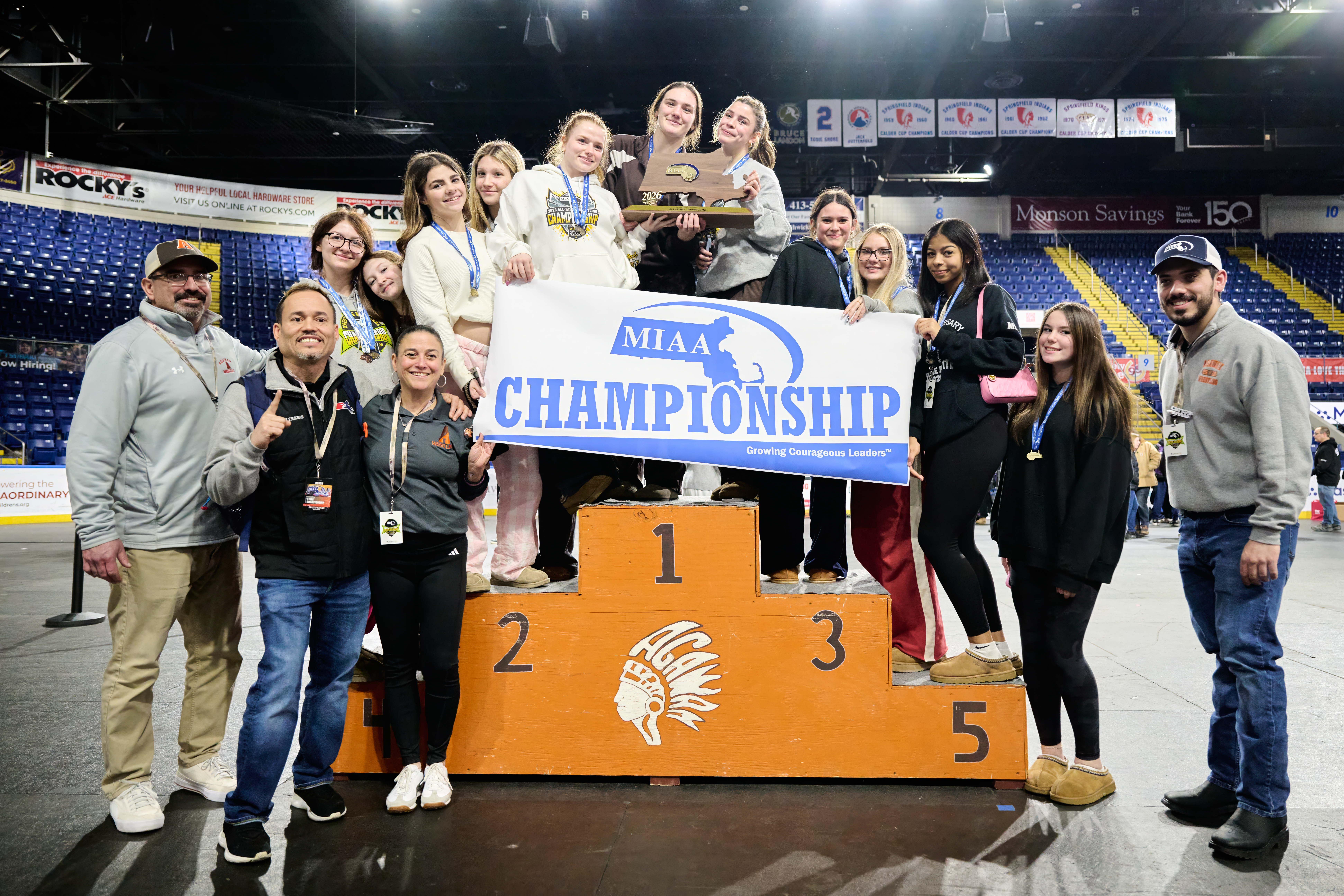 Agawam Girls Wrestling champion 2026