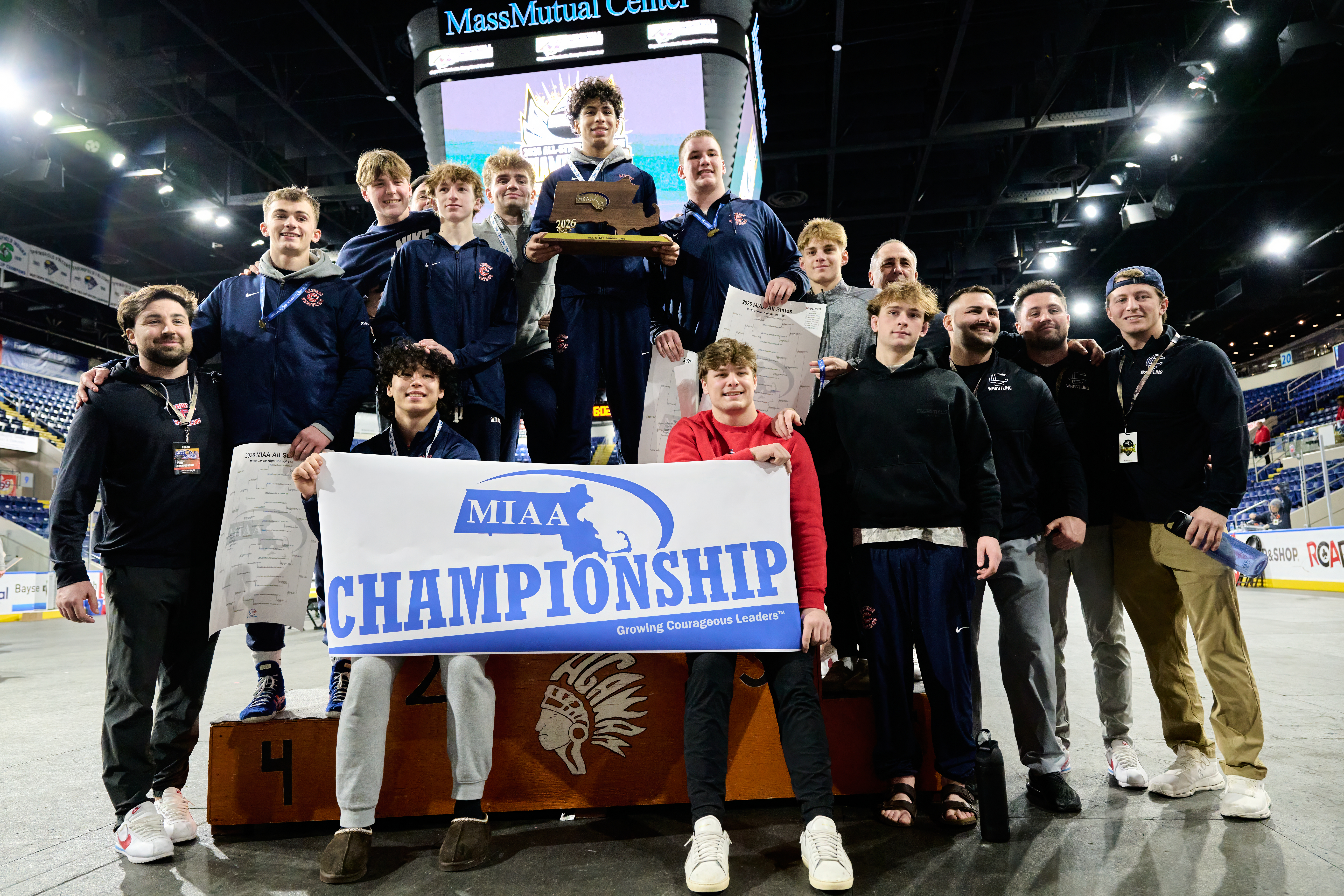 Central Catholic Mixed Gender wrestling champion 2026