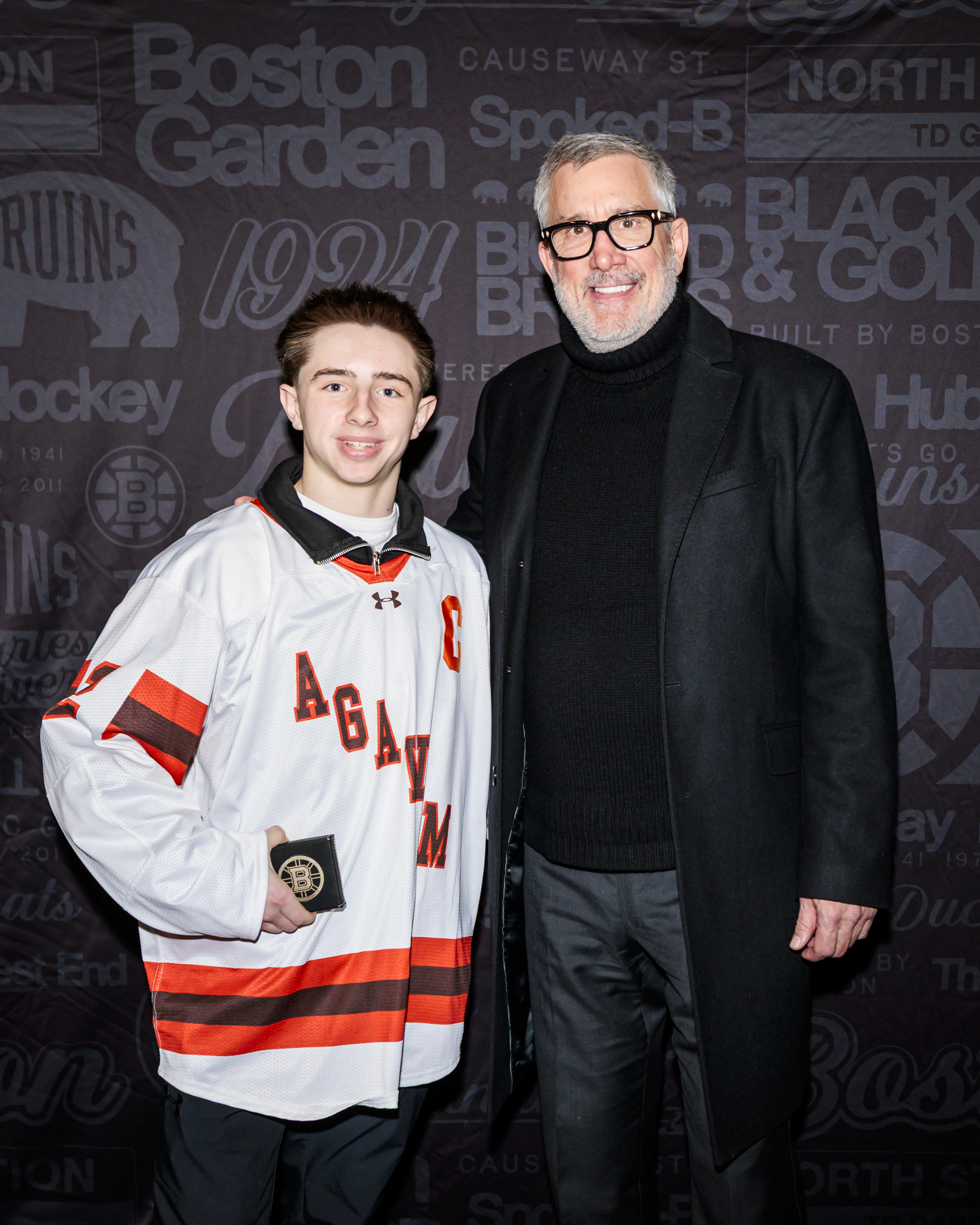 2026 Bruins Sportsmanship Winner Anthony Barbarini