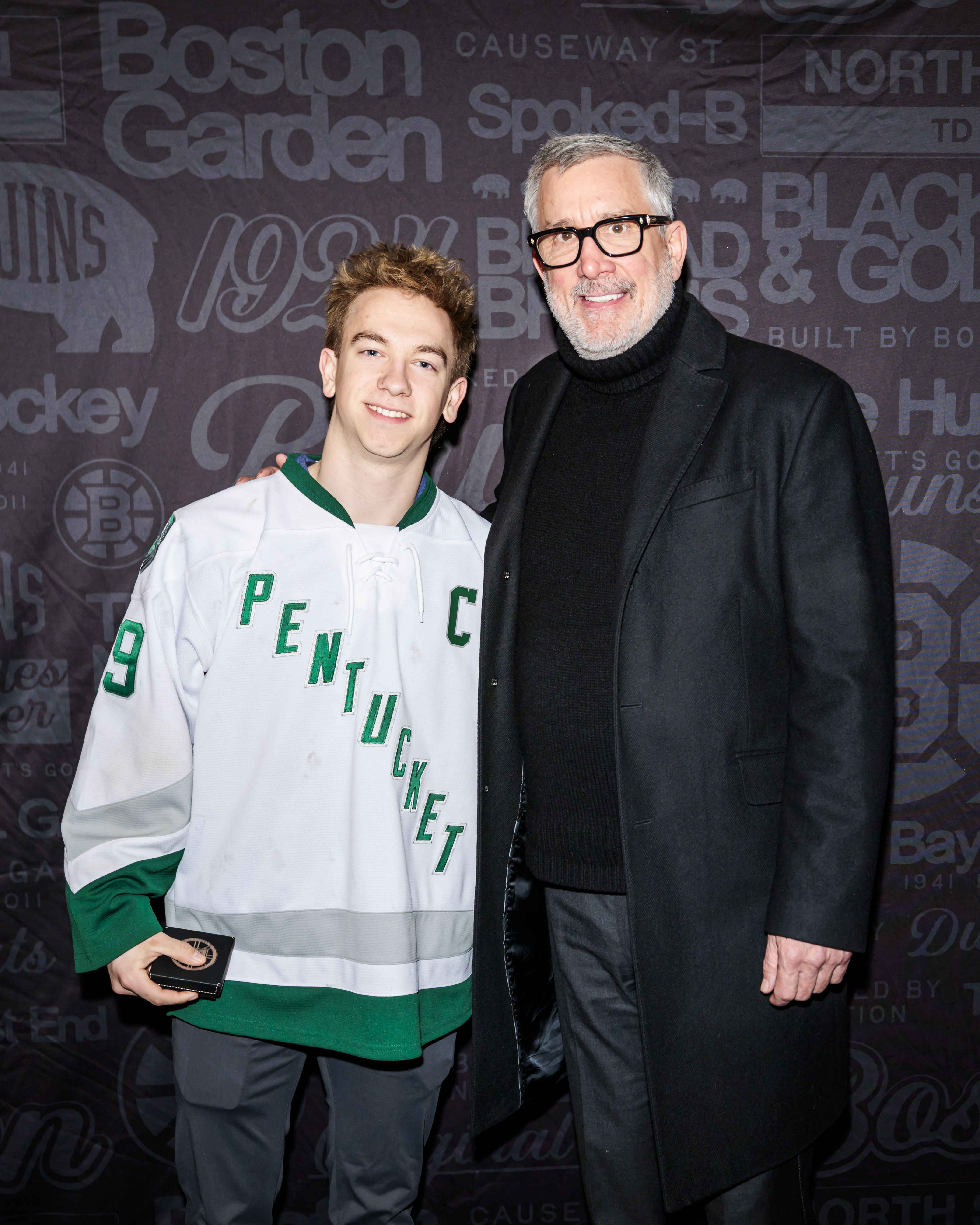 2026 Bruins Sportsmanship Winner Chase Pelletier