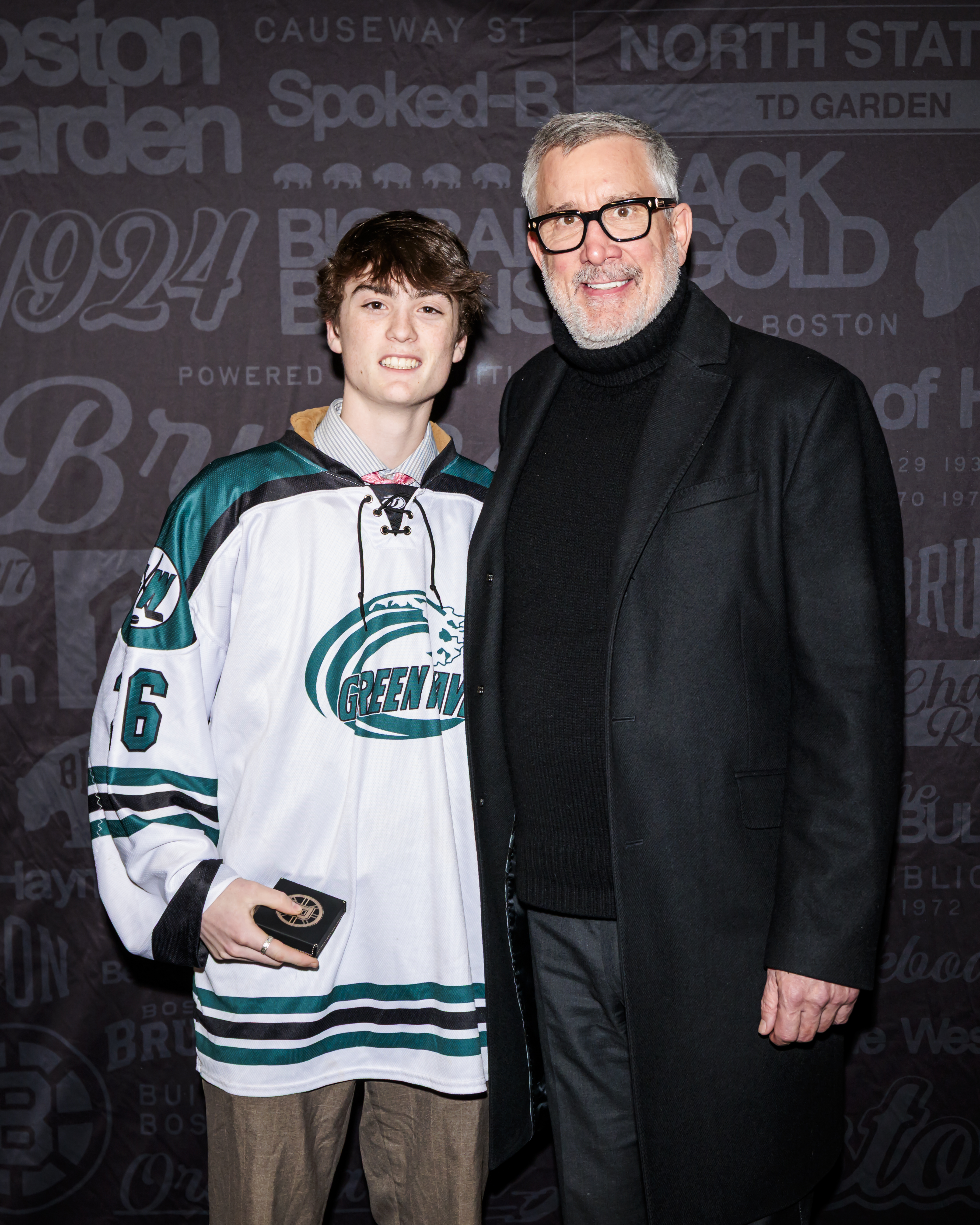 2026 Bruins Sportsmanship Winner Logan Caron