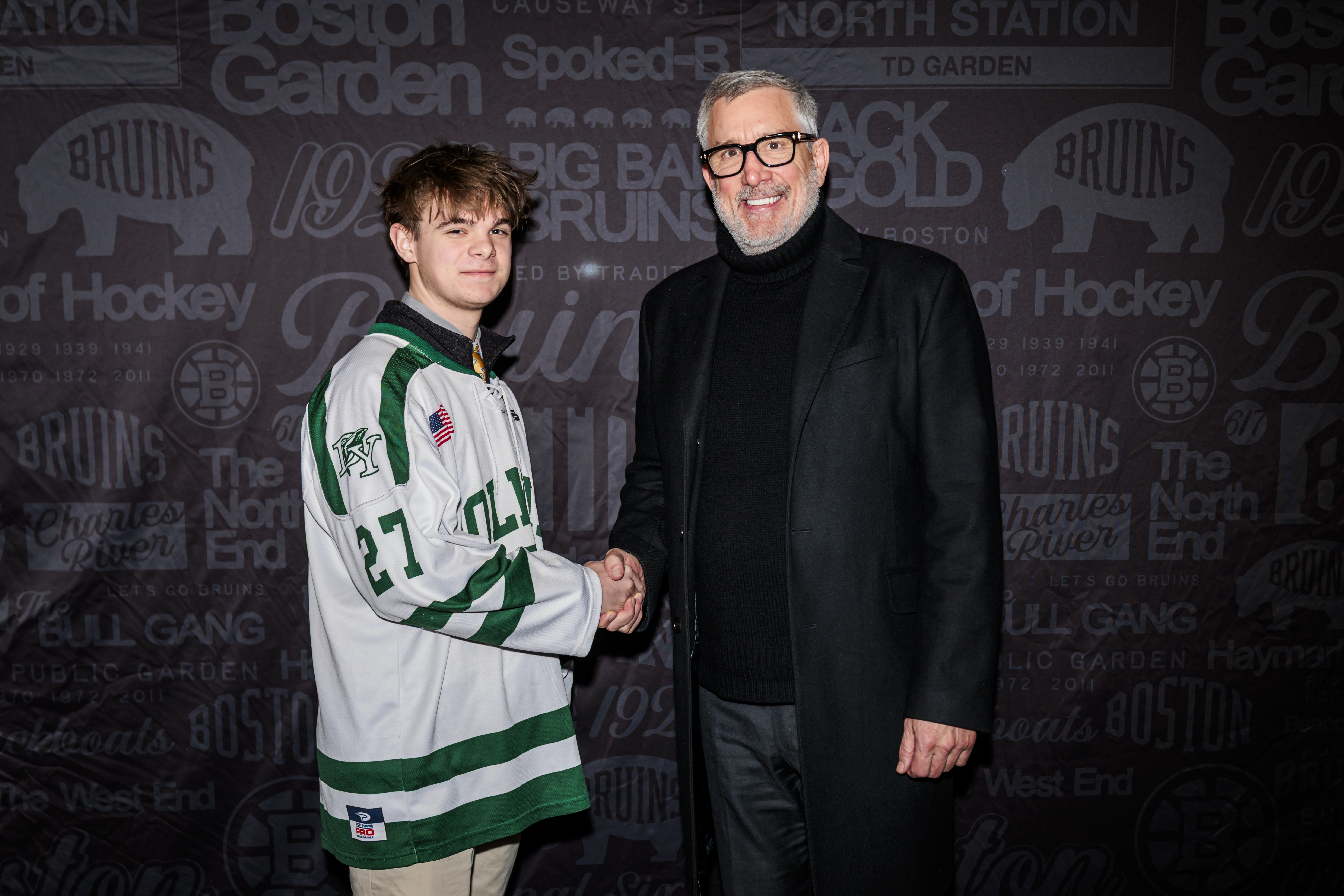 2026 Bruins Sportsmanship Winner Matt Swartz