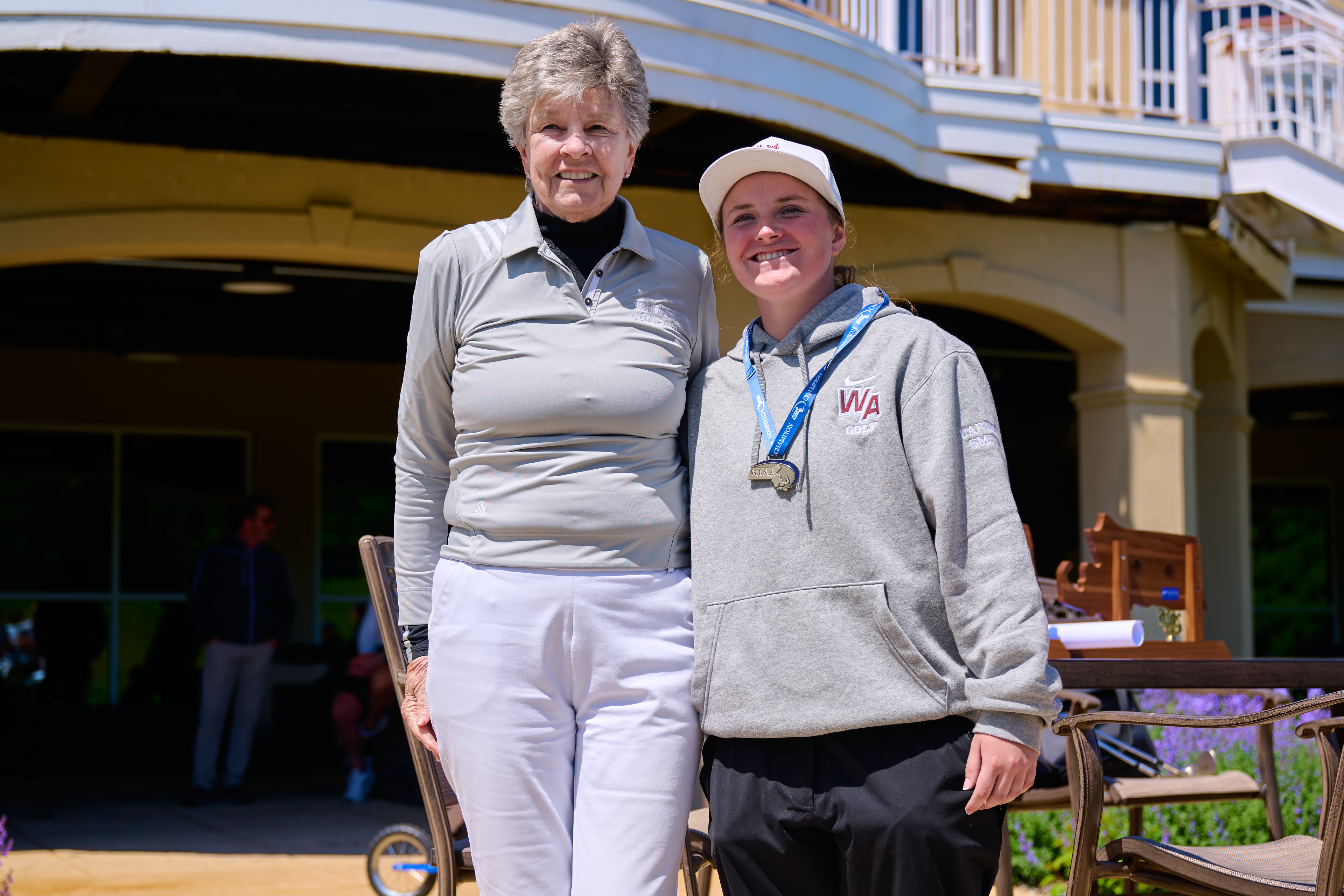 Maddie Smith Westford Academy Spring Golf medalist 2026
