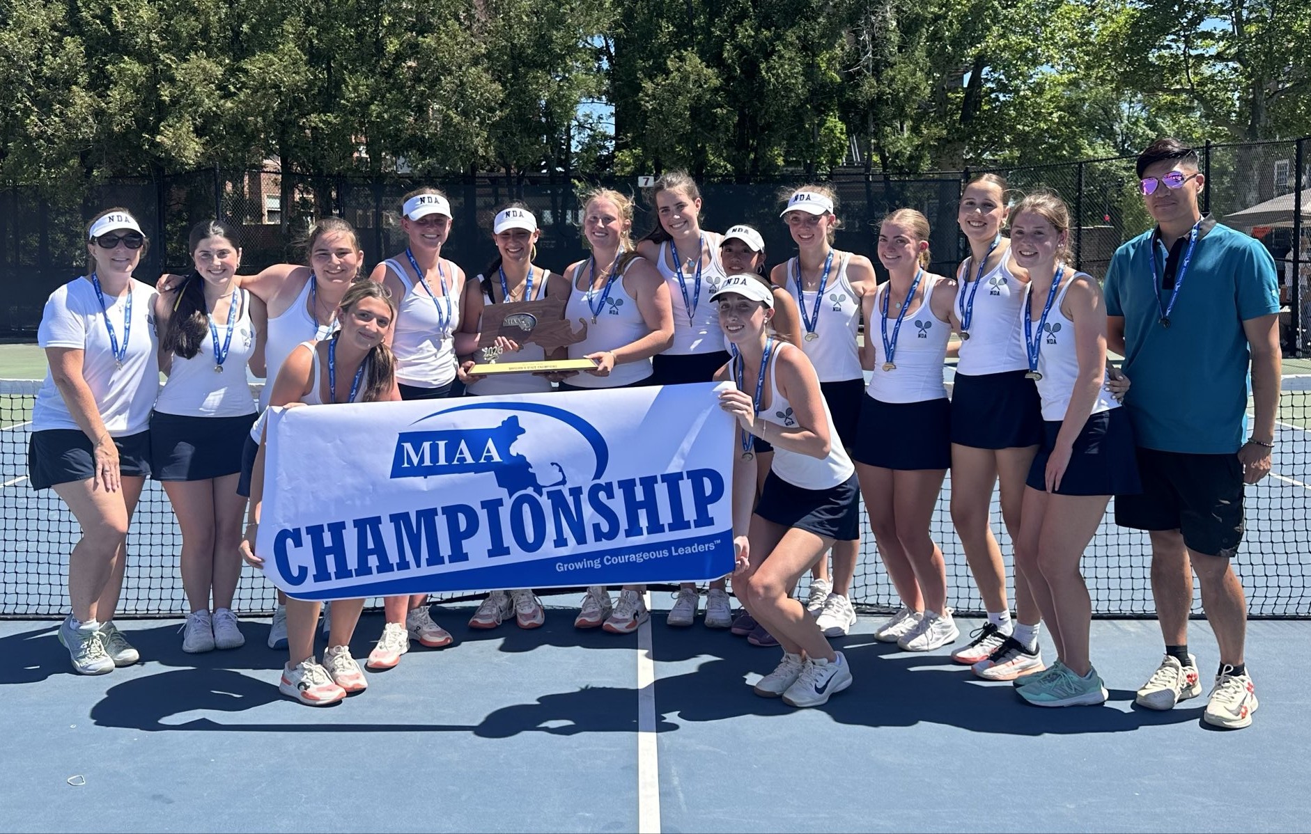 Notre Dame Academy Division 2 Girls Tennis champion 2026