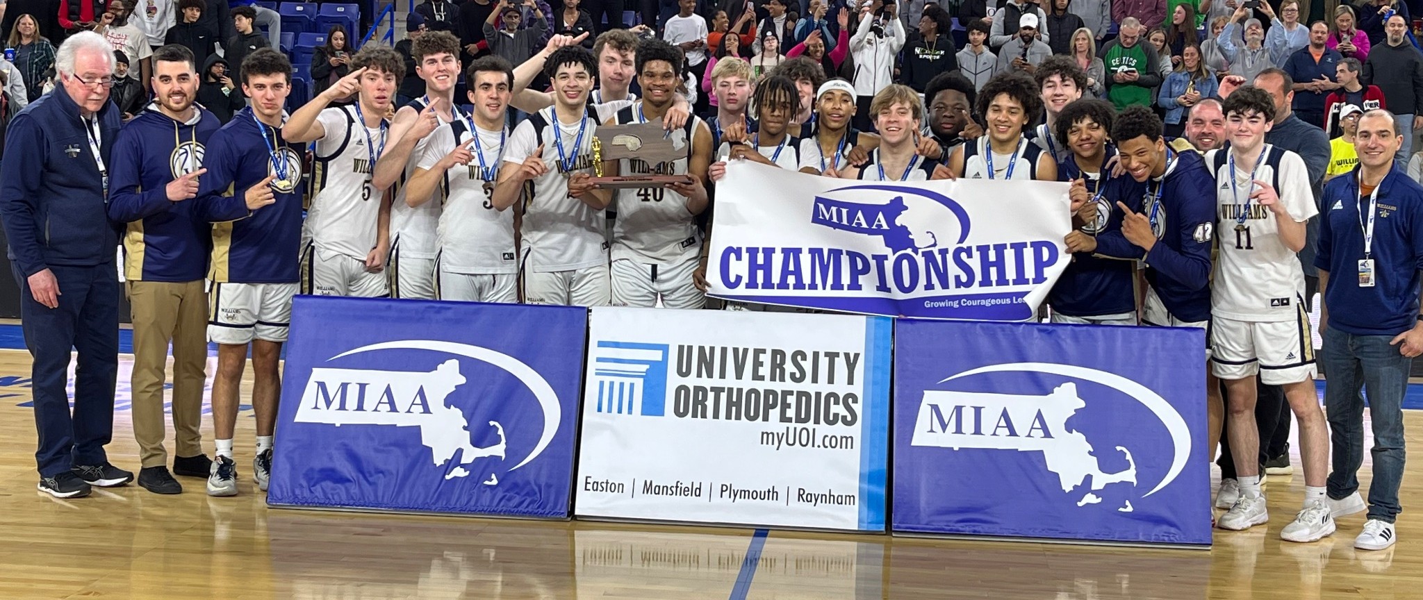 Archbishop Williams Division 3 Boys Basketball champion 2023