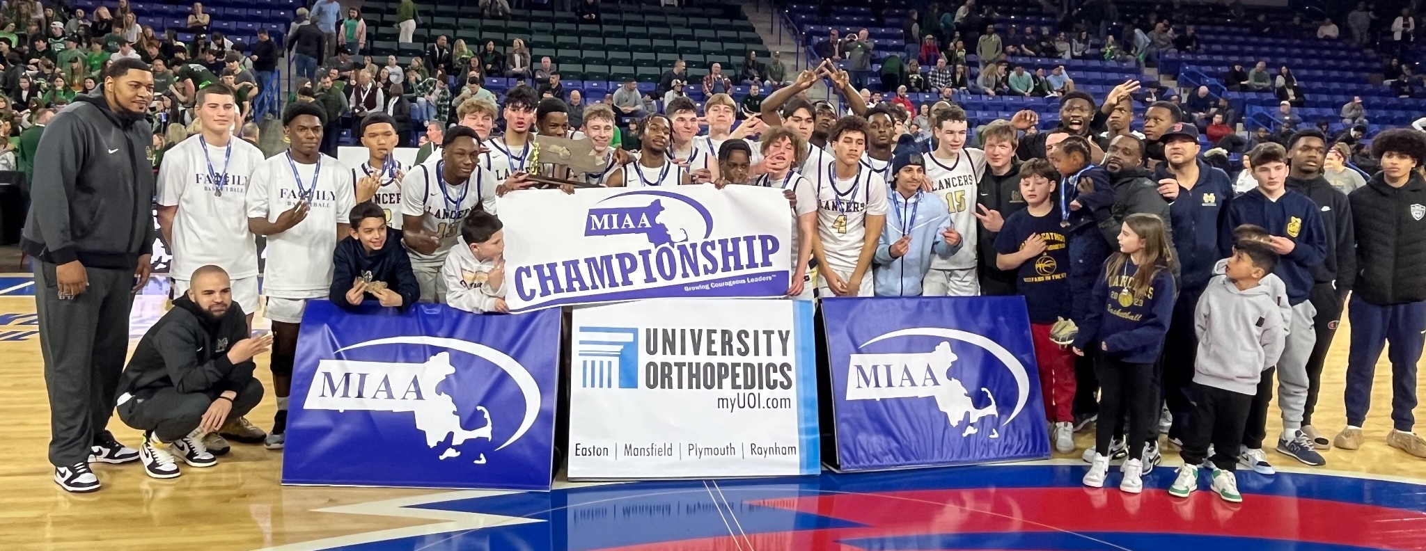 Malden Catholic Division 2 Boys Basketball champion 2023