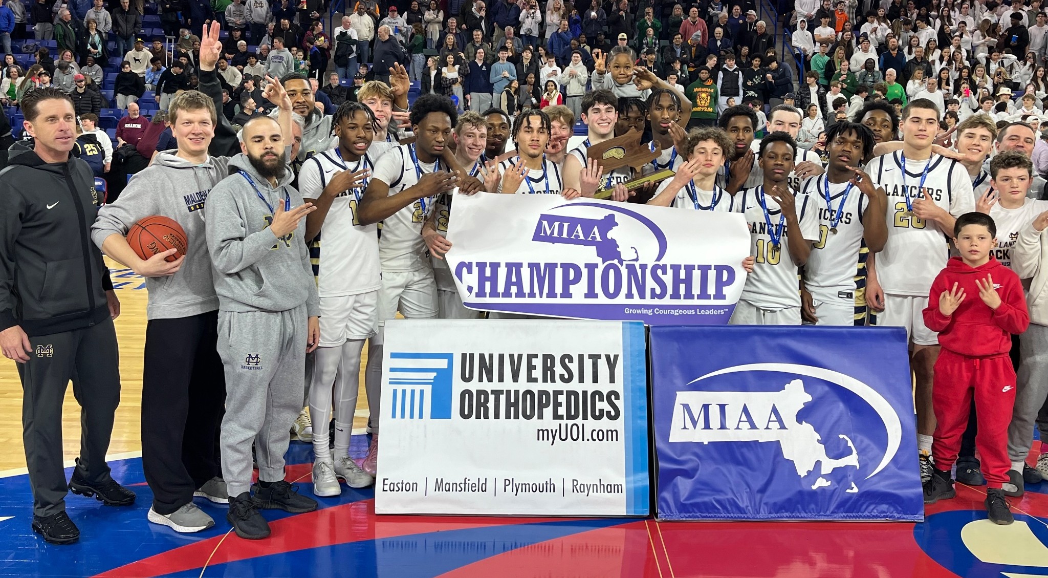 Malden Catholic Division 2 Boys Basketball champion 2024