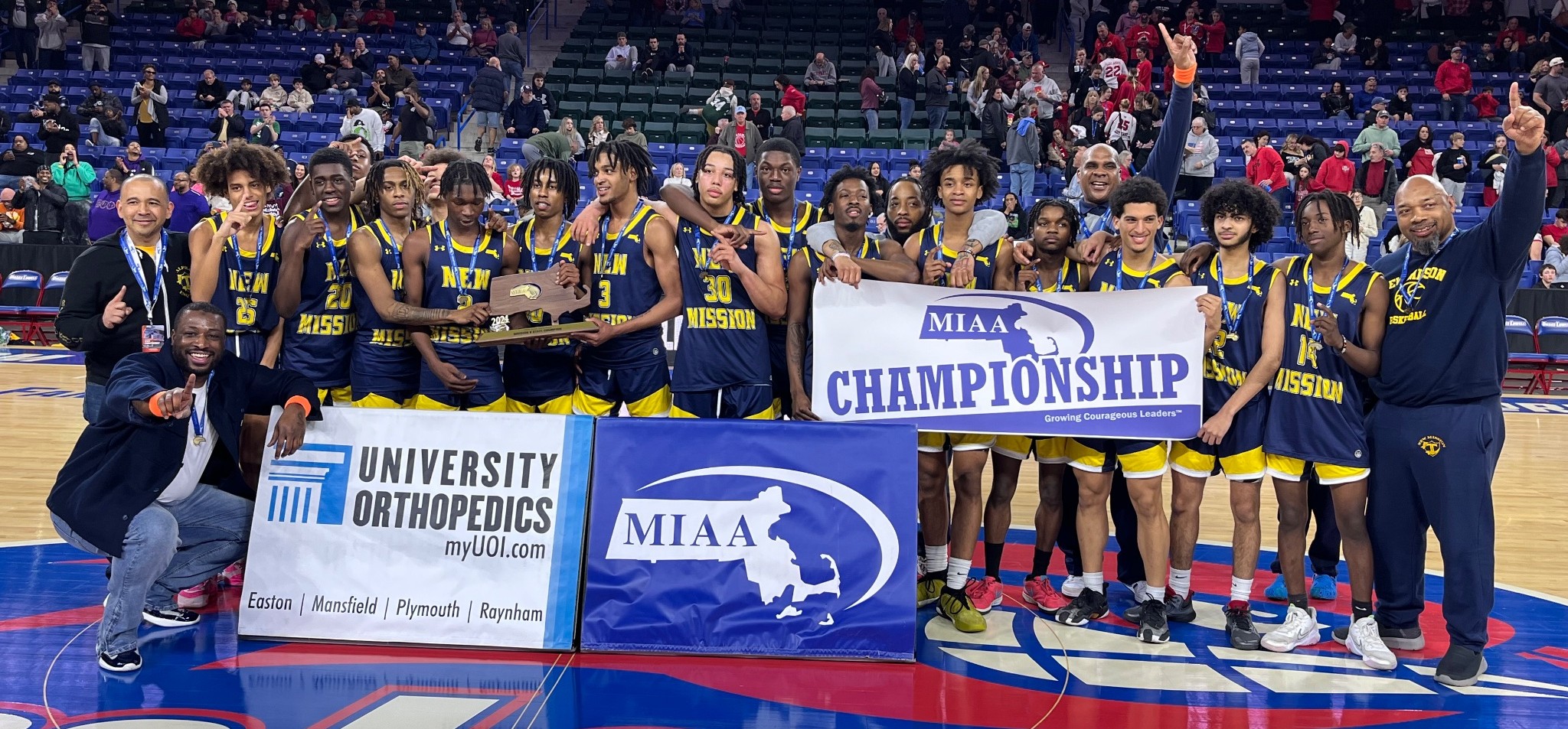 New Mission Division 5 Boys Basketball champion 2024