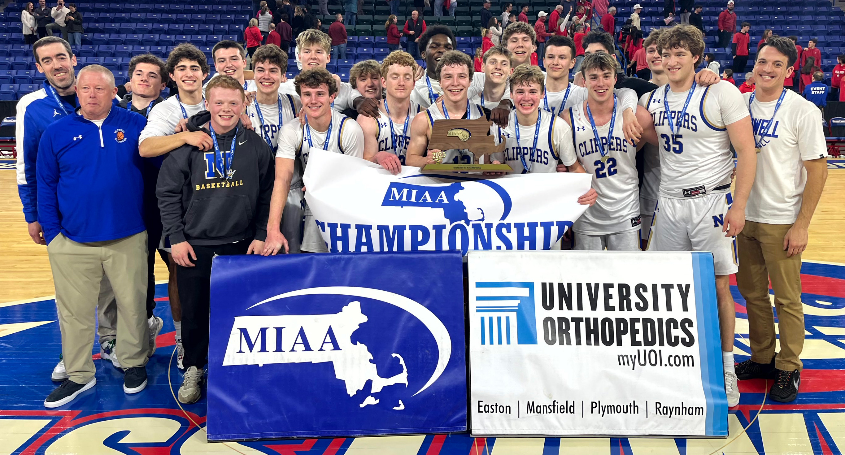 Norwell Division 3 Boys Basketball champion 2025