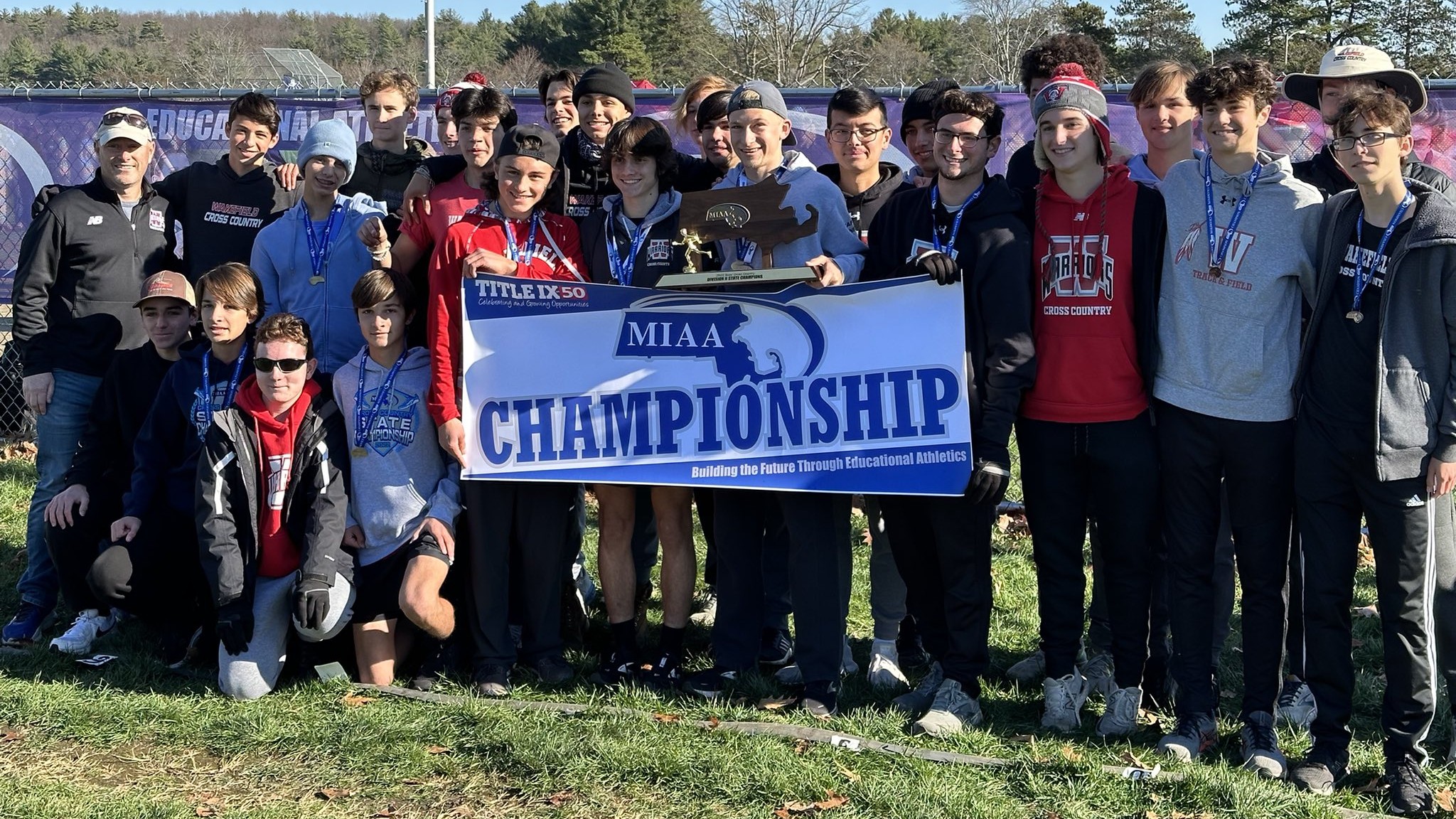 Wakefield Division 2 Boys Cross Country champion 2022