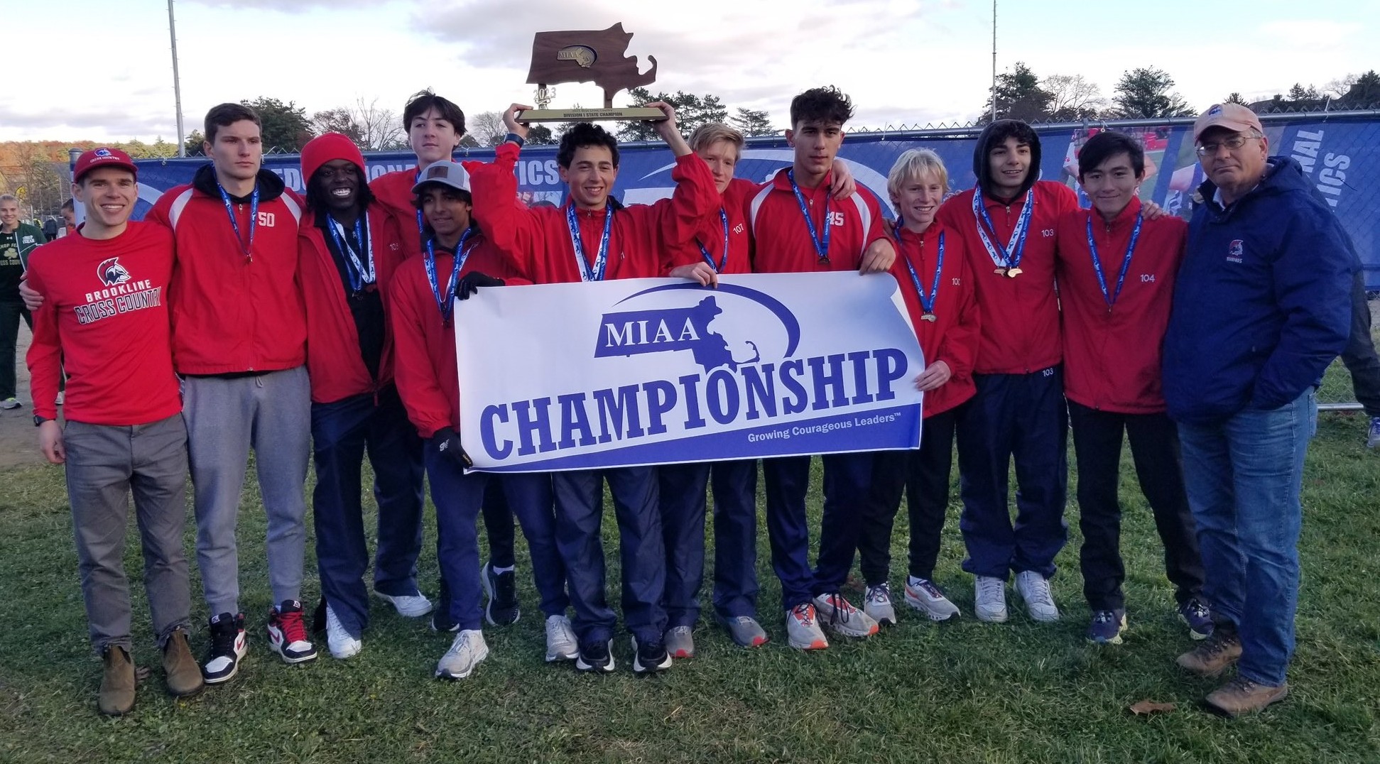 Brookline Division 1 Boys Cross Country champion 2023