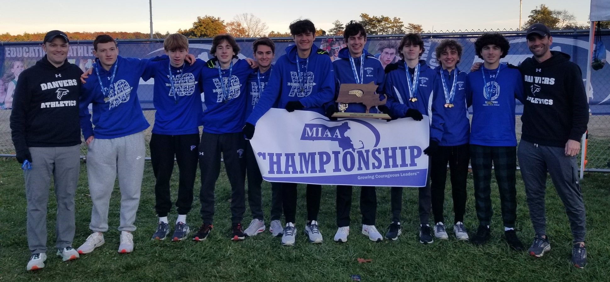 Danvers Division 2 Boys Cross Country champion 2023