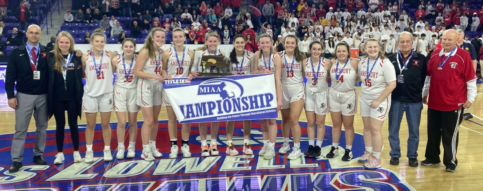 Amesbury Division 4 Girls Basketball champion 2022