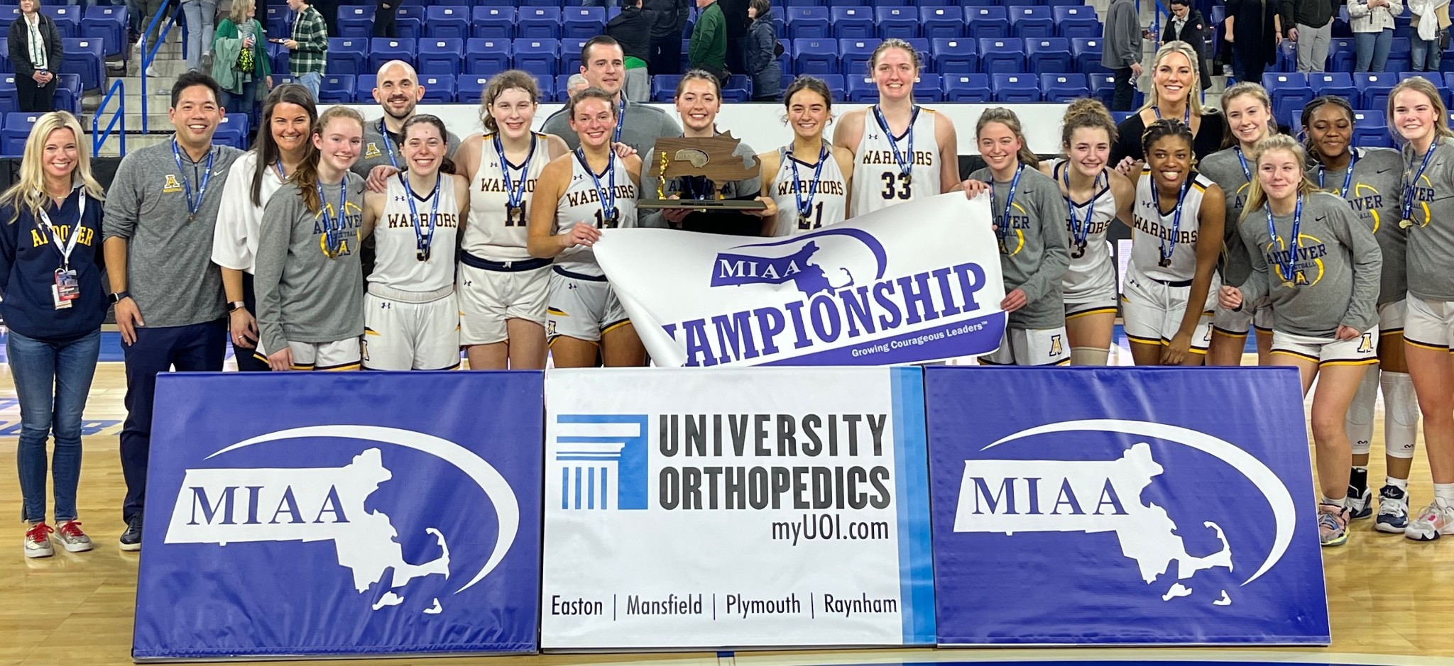 Andover Division 1 Girls Basketball champion 2023