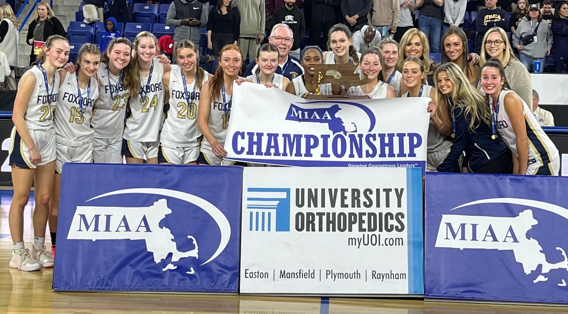 Foxborough Division 2 Girls Basketball champion 2023