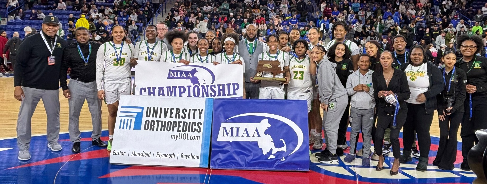 Cathedral Division 4 Girls Basketball champion 2024