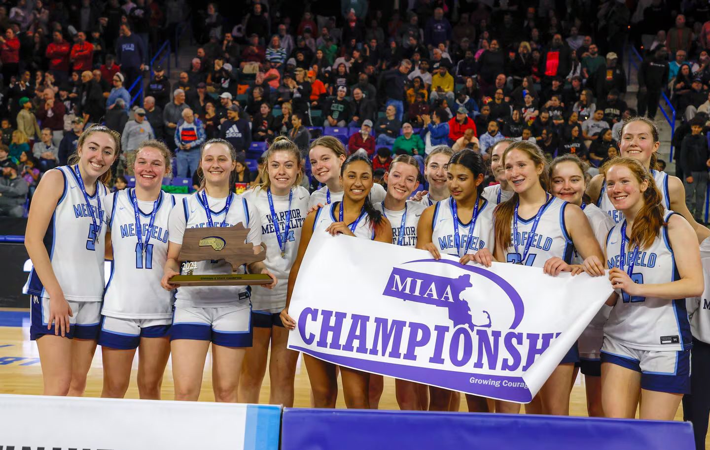 Medfield Division 2 Girls Basketball champion 2024