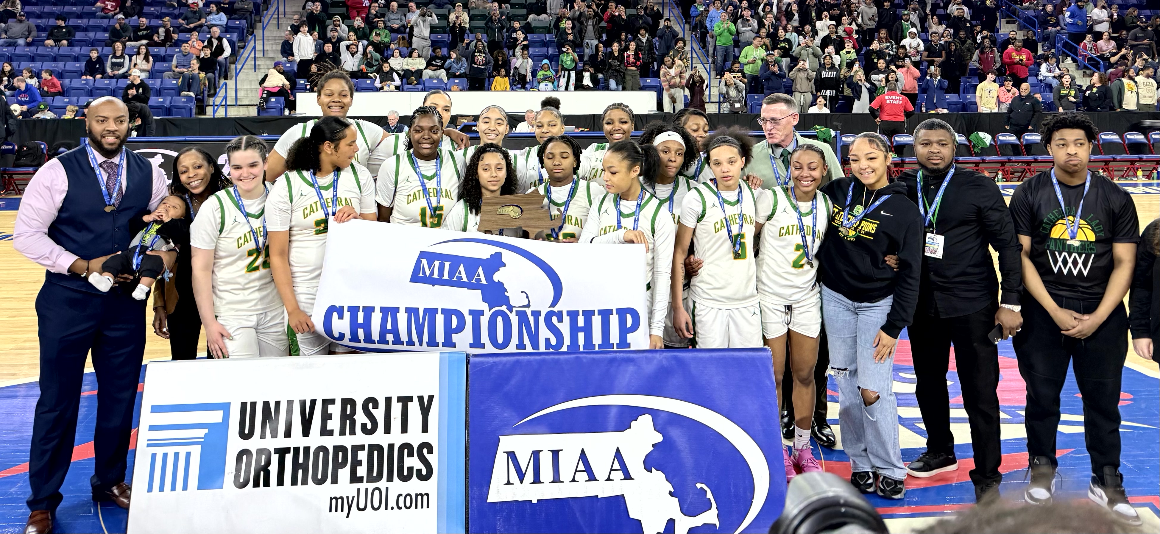 Cathedral Division 4 Girls Basketball champion 2025
