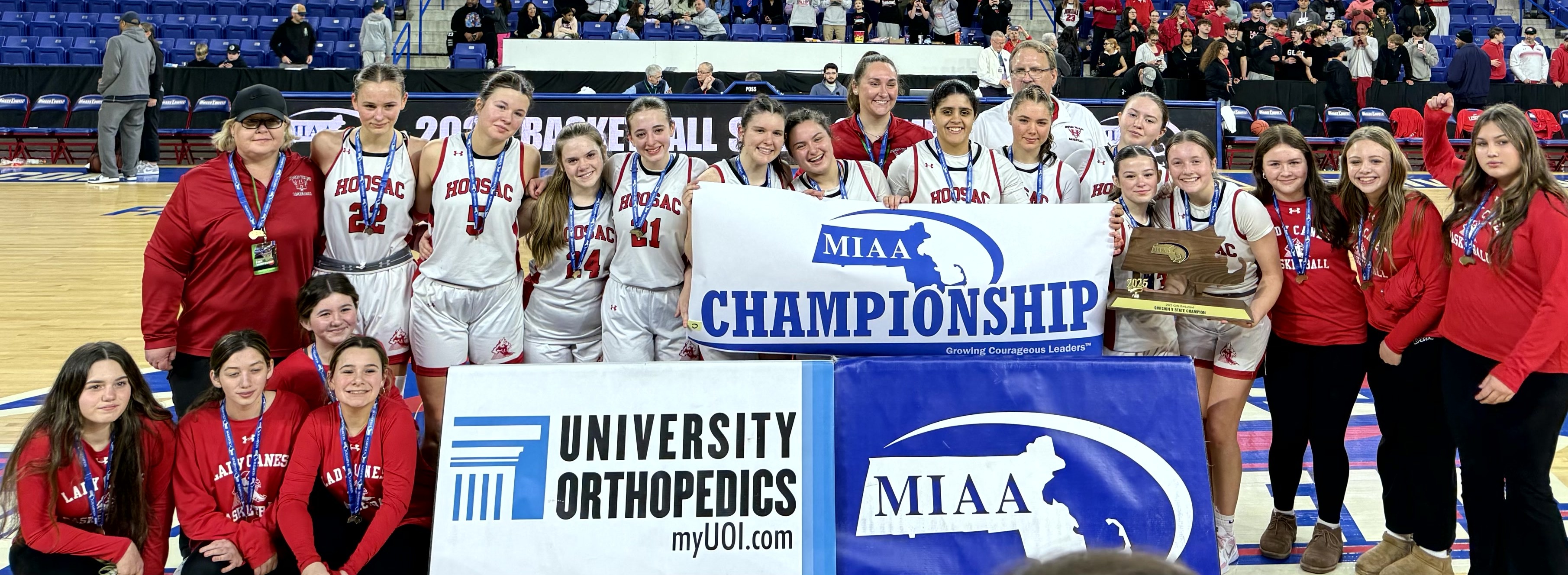 Hoosac Valley Division 5 Girls Basketball champion 2025