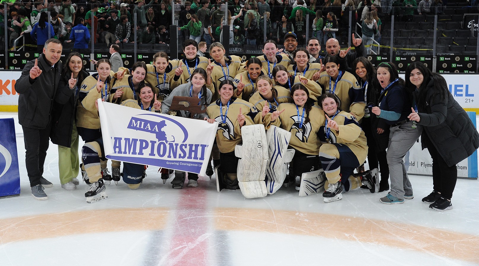 St. Mary's Division 1 Girls Ice Hockey champion 2024
