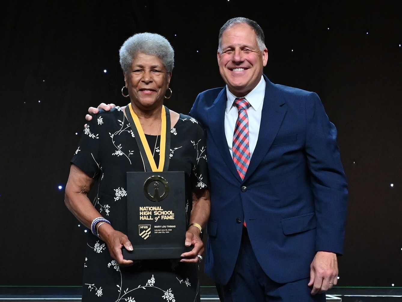 Mary Lou Thimas NFHS High School Hall of Fame