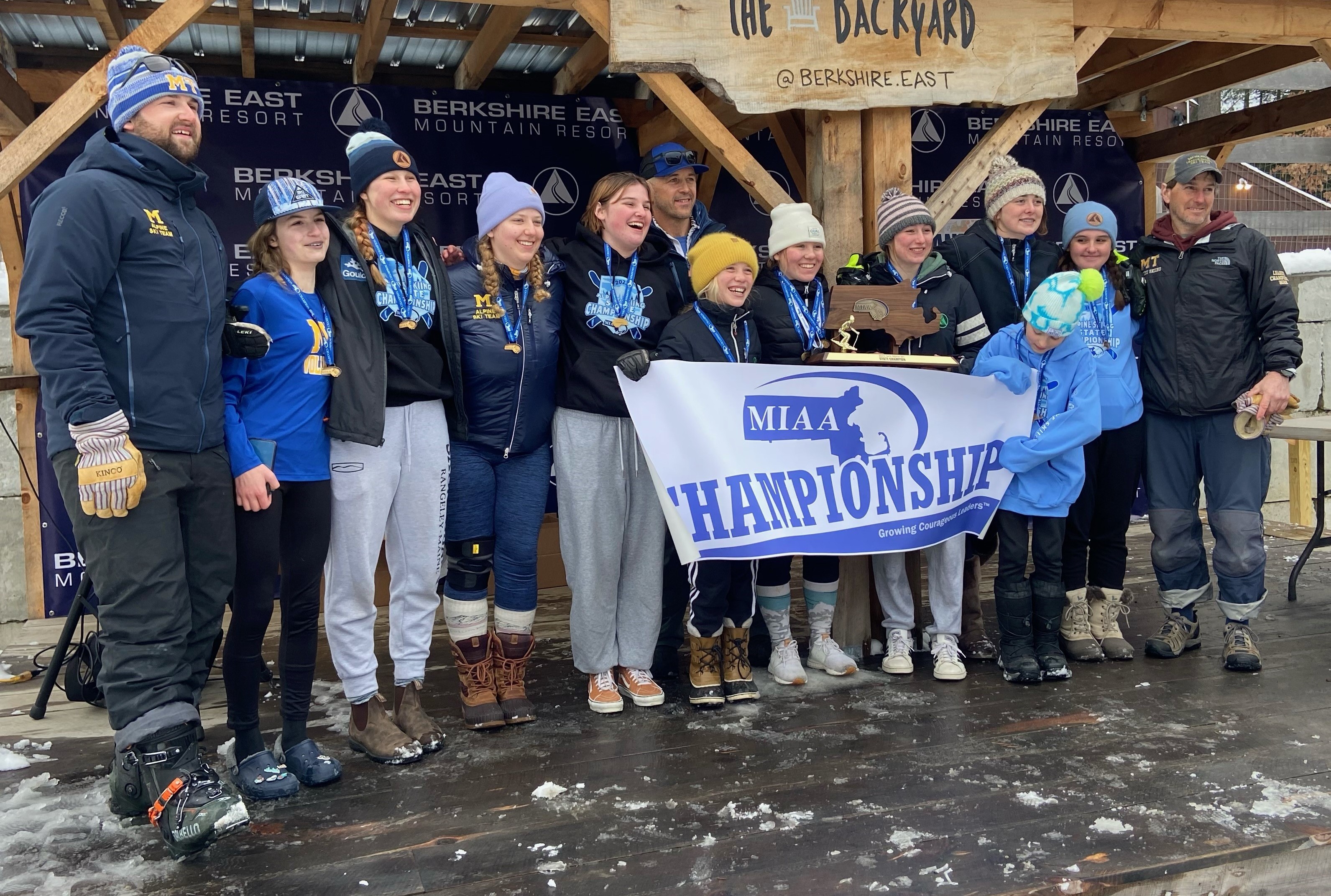 Mohawk Trail Girls Alpine Ski champion 2023