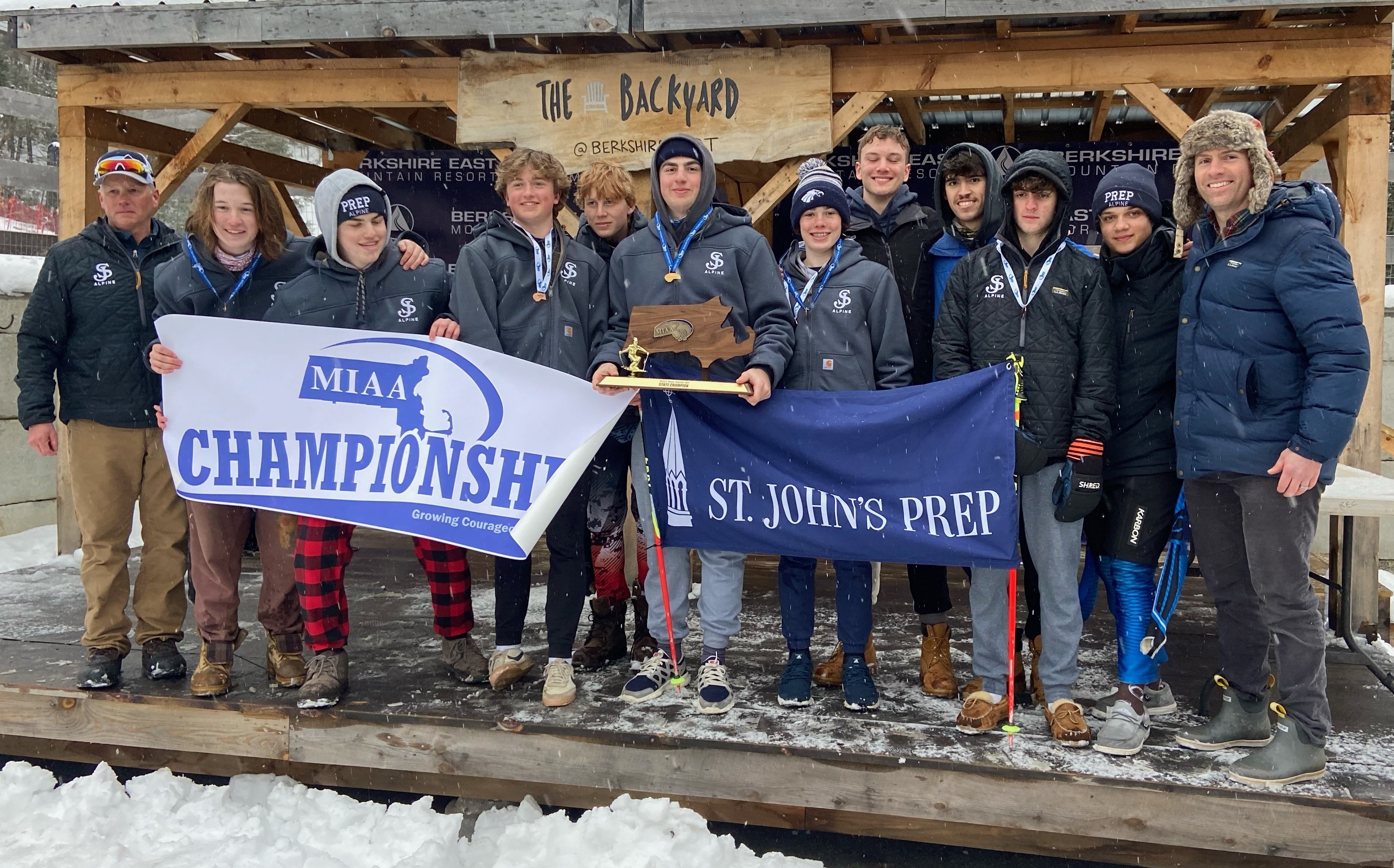 St. John's Prep Boys Alpine Ski champion 2023